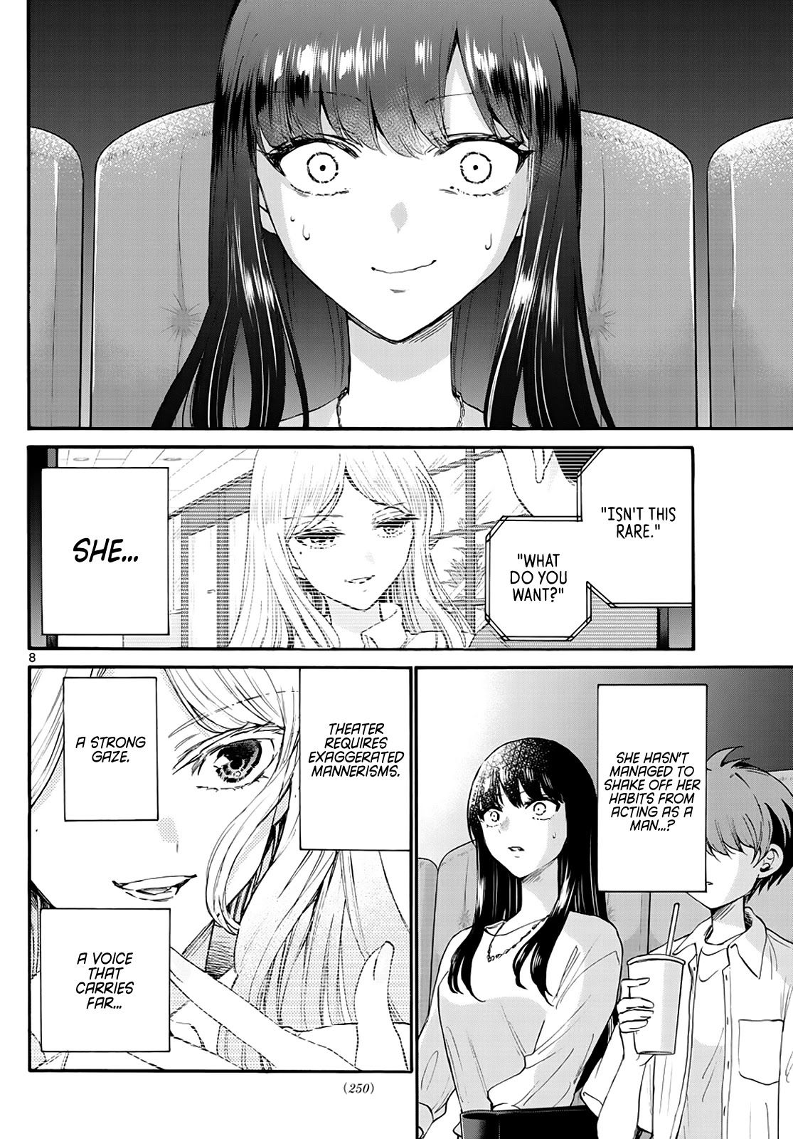 Mikadono Sanshimai wa Angai, Choroi chapter 20 page 8