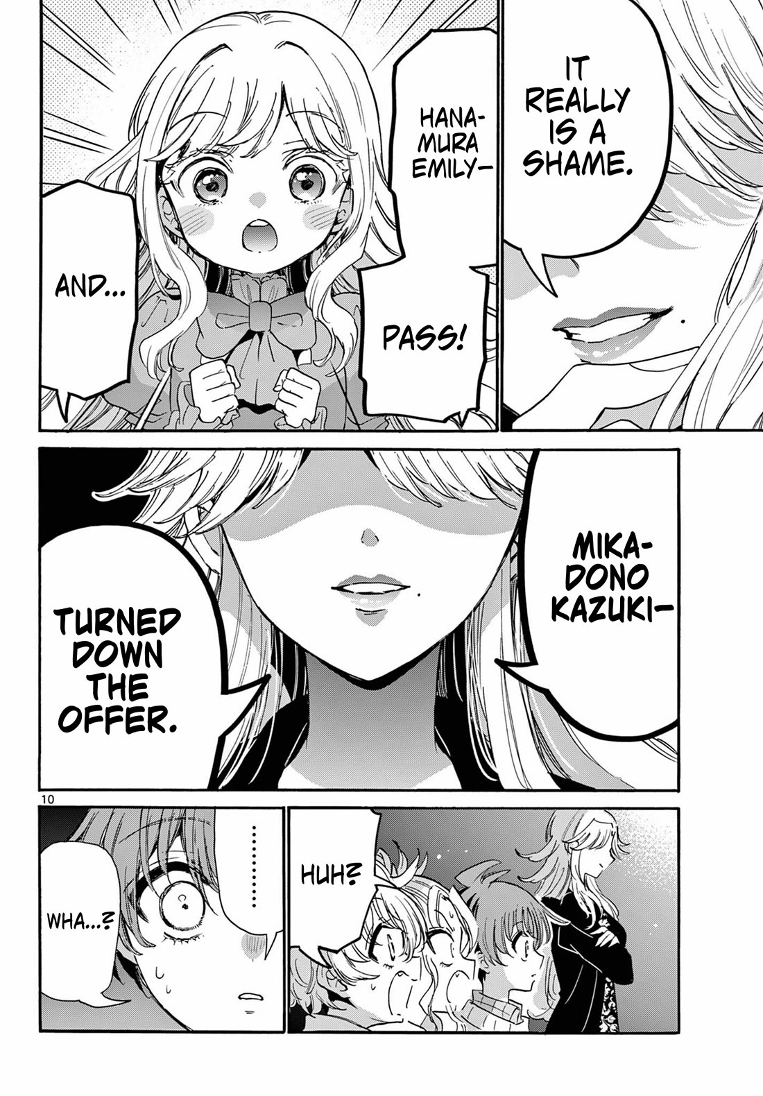 Mikadono Sanshimai wa Angai, Choroi chapter 203 page 6