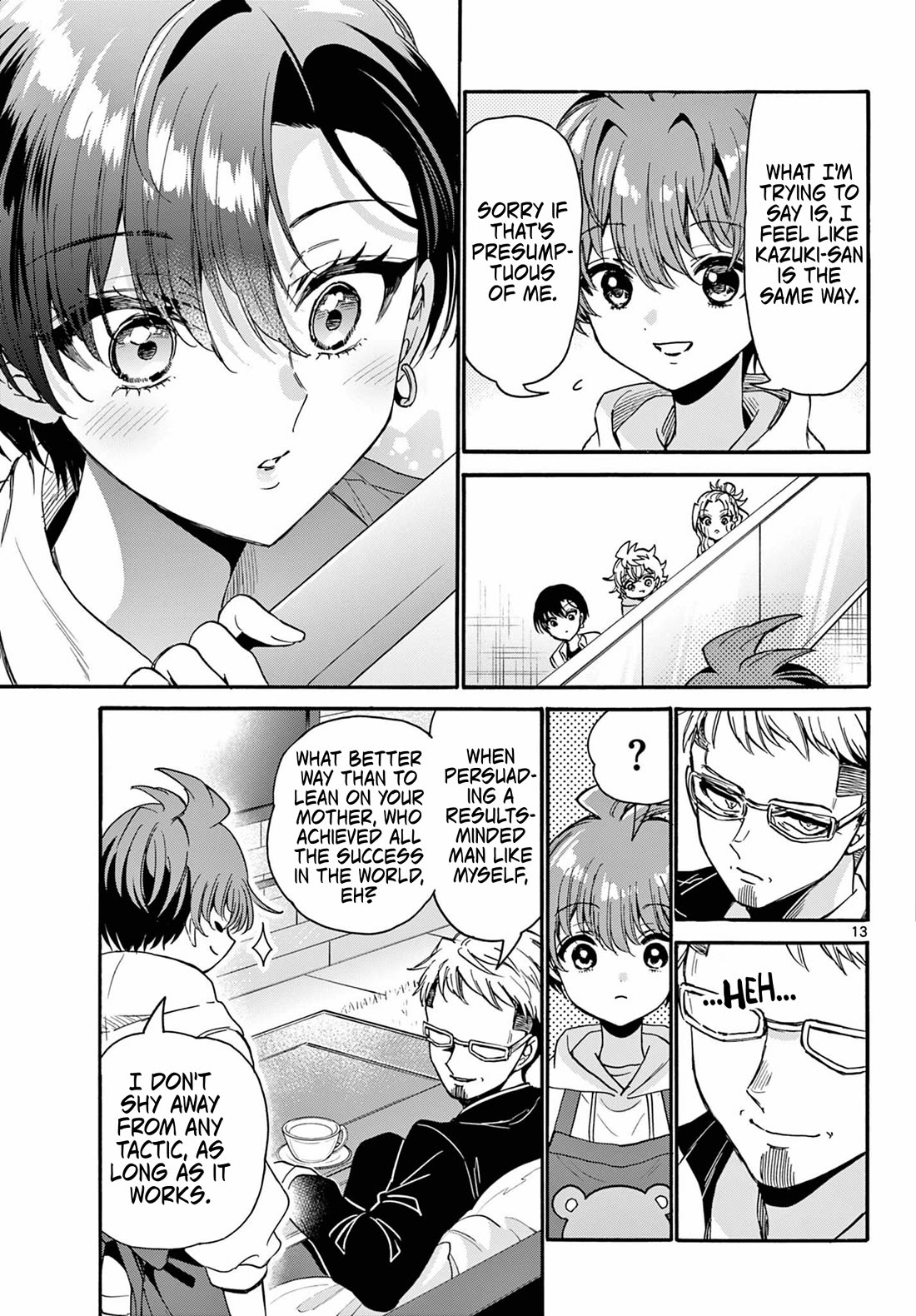 Mikadono Sanshimai wa Angai, Choroi chapter 204 page 13
