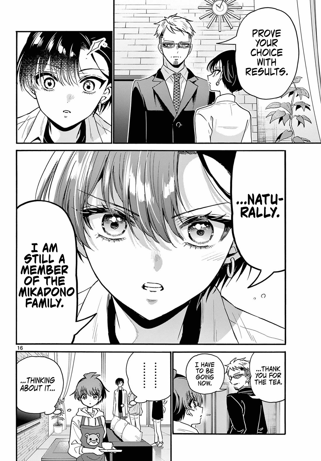 Mikadono Sanshimai wa Angai, Choroi chapter 204 page 16