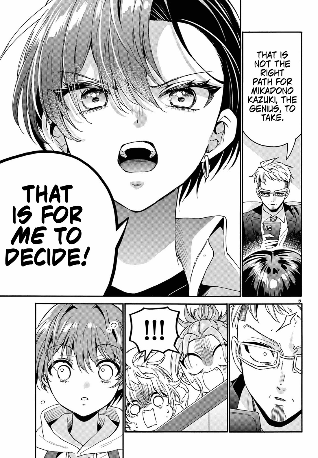 Mikadono Sanshimai wa Angai, Choroi chapter 204 page 5