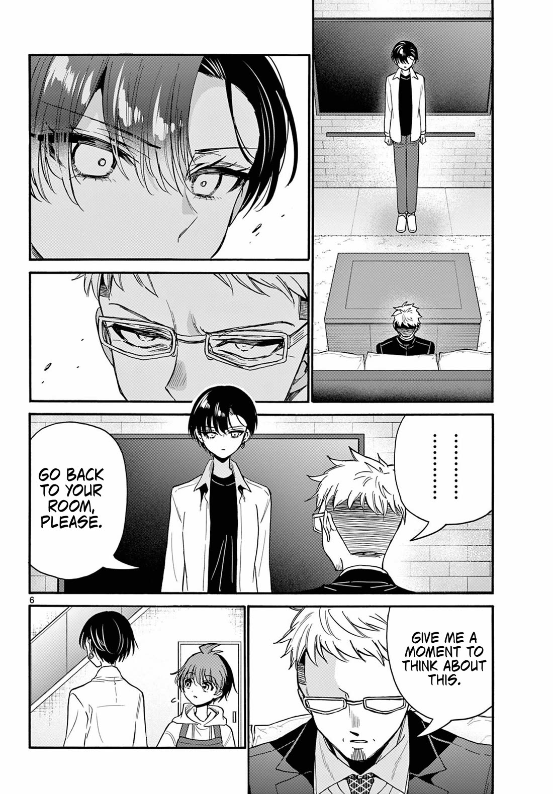 Mikadono Sanshimai wa Angai, Choroi chapter 204 page 6
