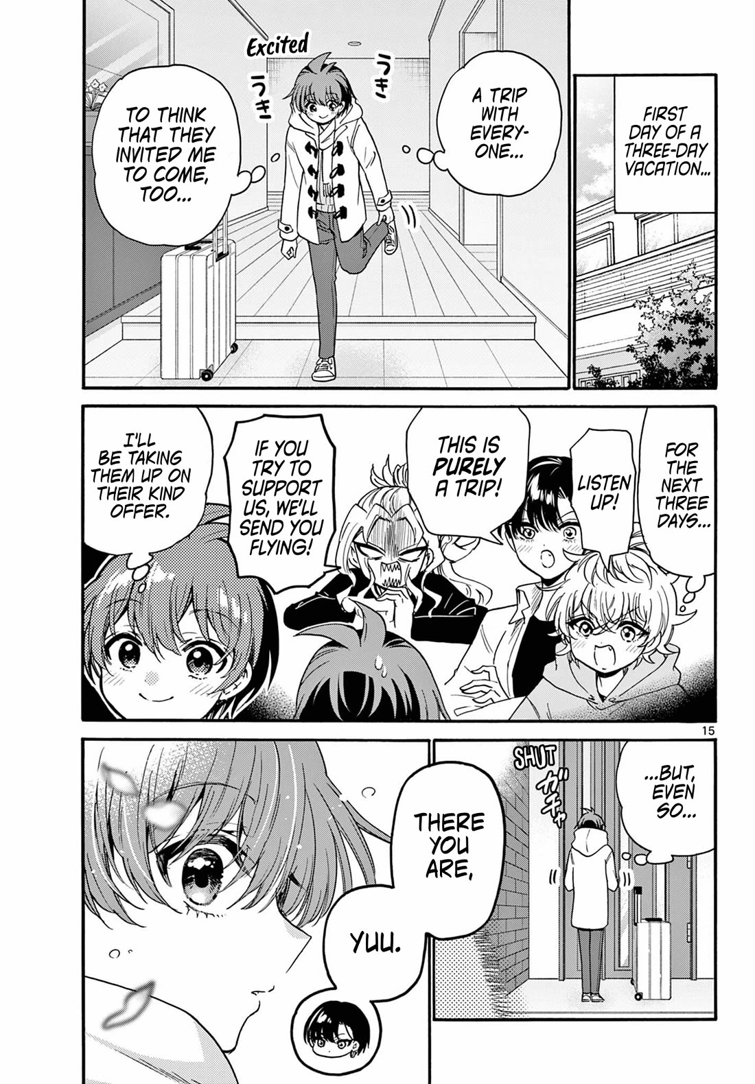 Mikadono Sanshimai wa Angai, Choroi chapter 206 page 15