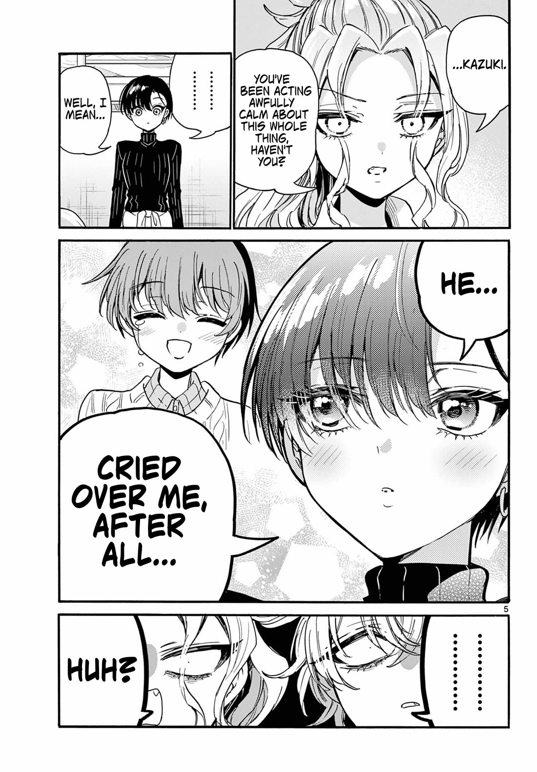 Mikadono Sanshimai wa Angai, Choroi chapter 206 page 5