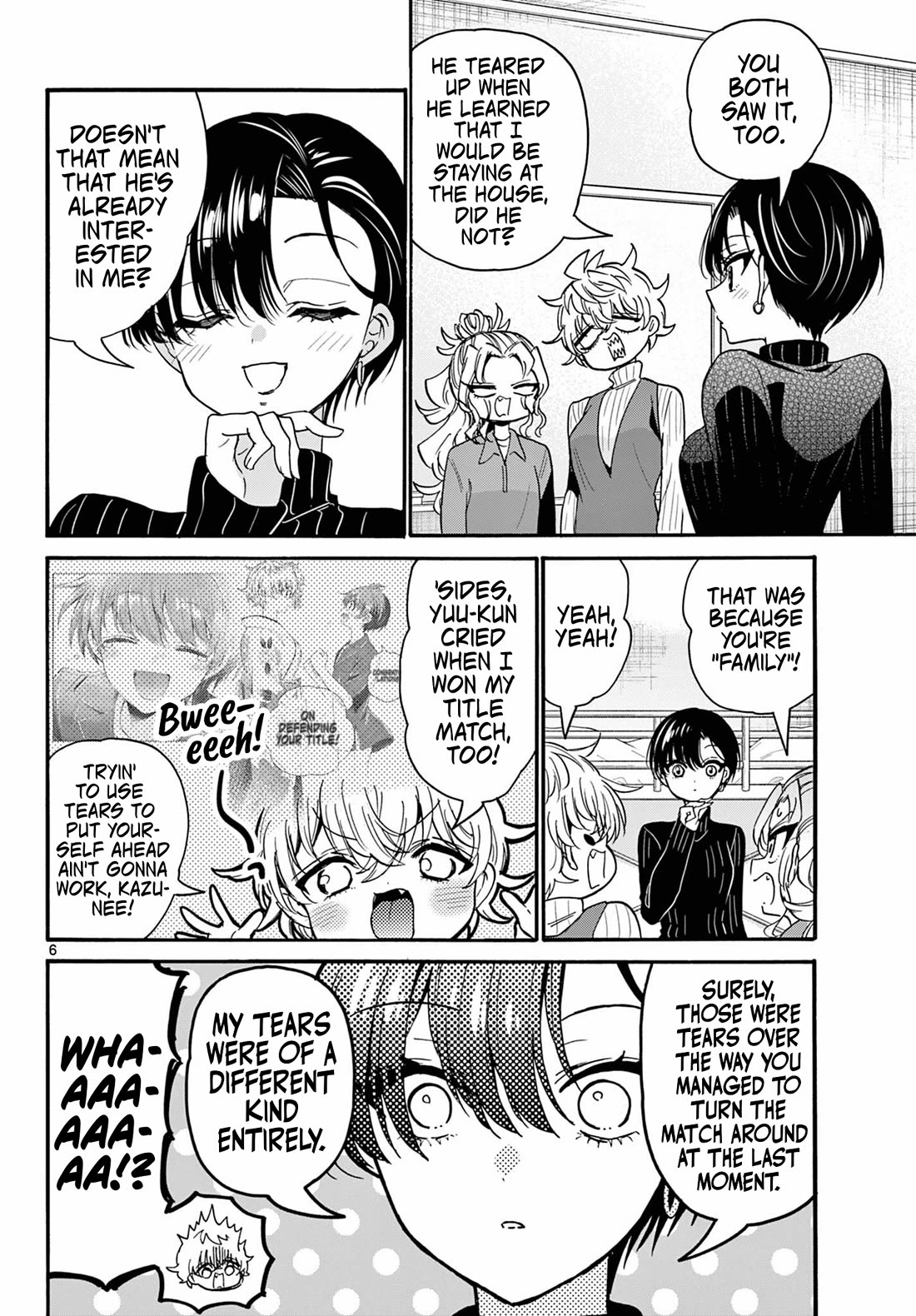 Mikadono Sanshimai wa Angai, Choroi chapter 206 page 6