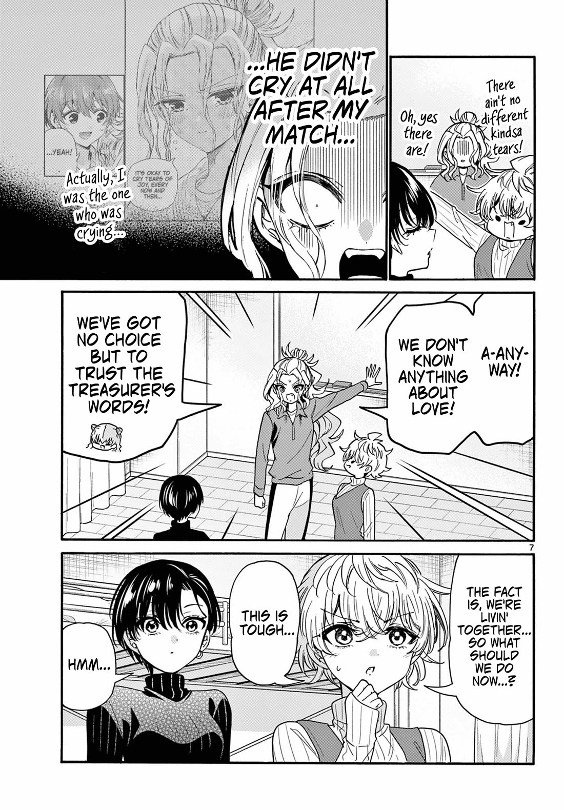 Mikadono Sanshimai wa Angai, Choroi chapter 206 page 7