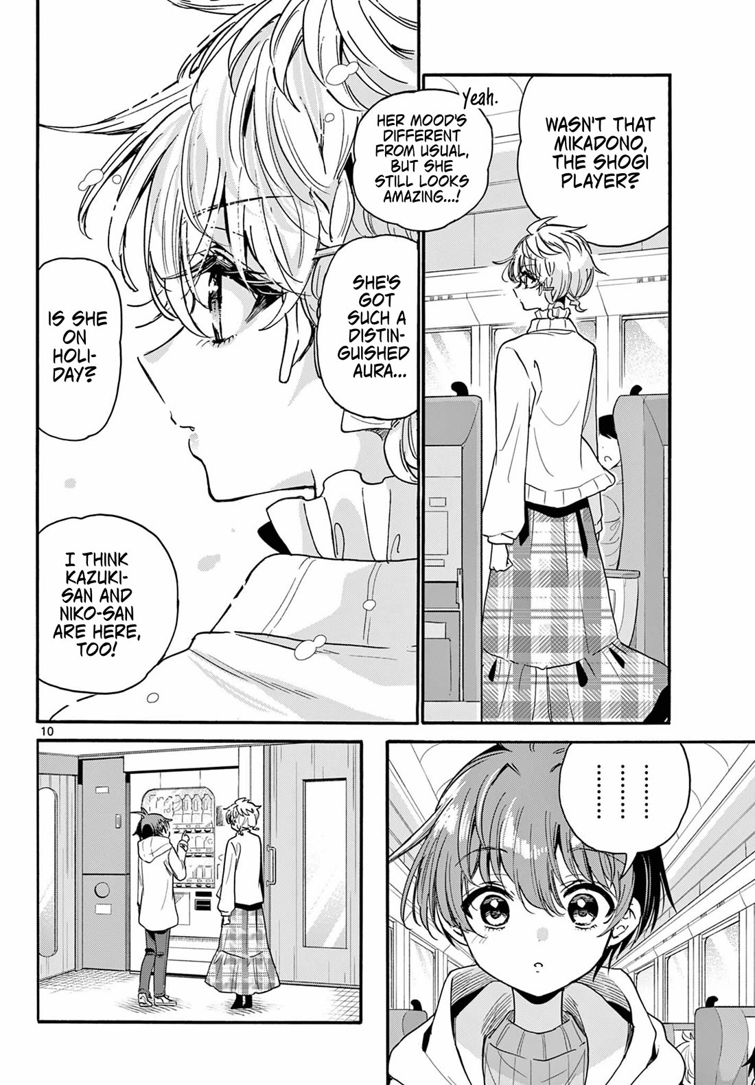 Mikadono Sanshimai wa Angai, Choroi chapter 207 page 10