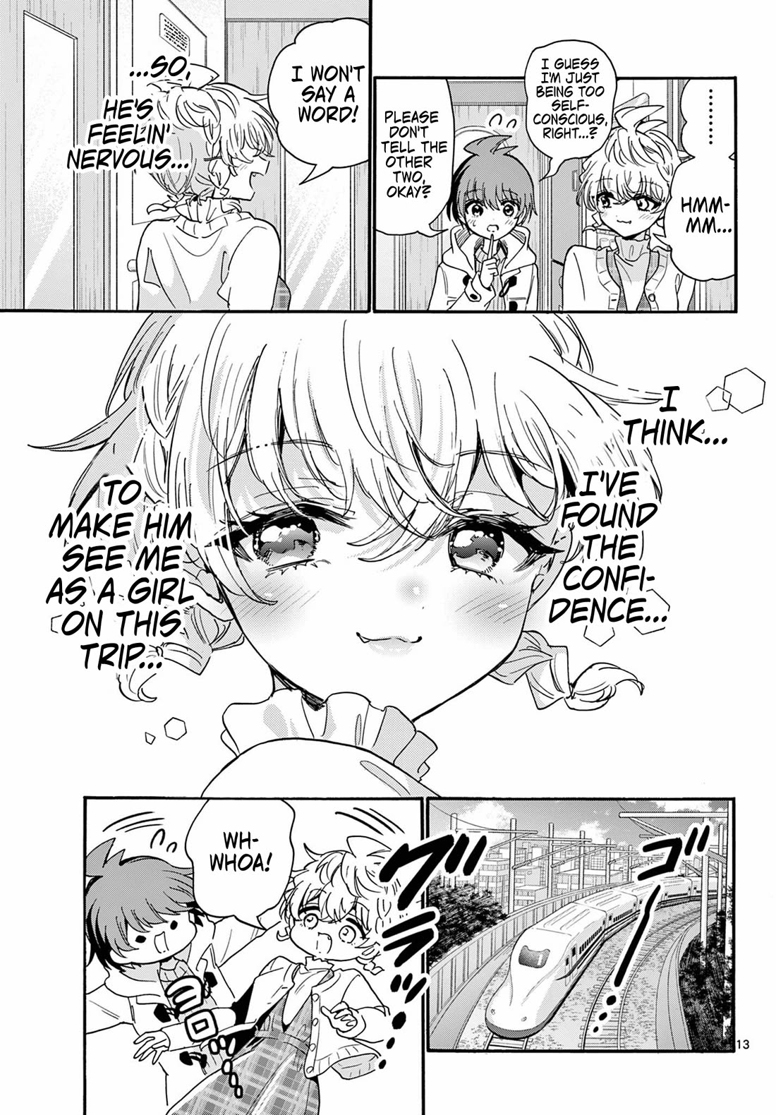 Mikadono Sanshimai wa Angai, Choroi chapter 207 page 13