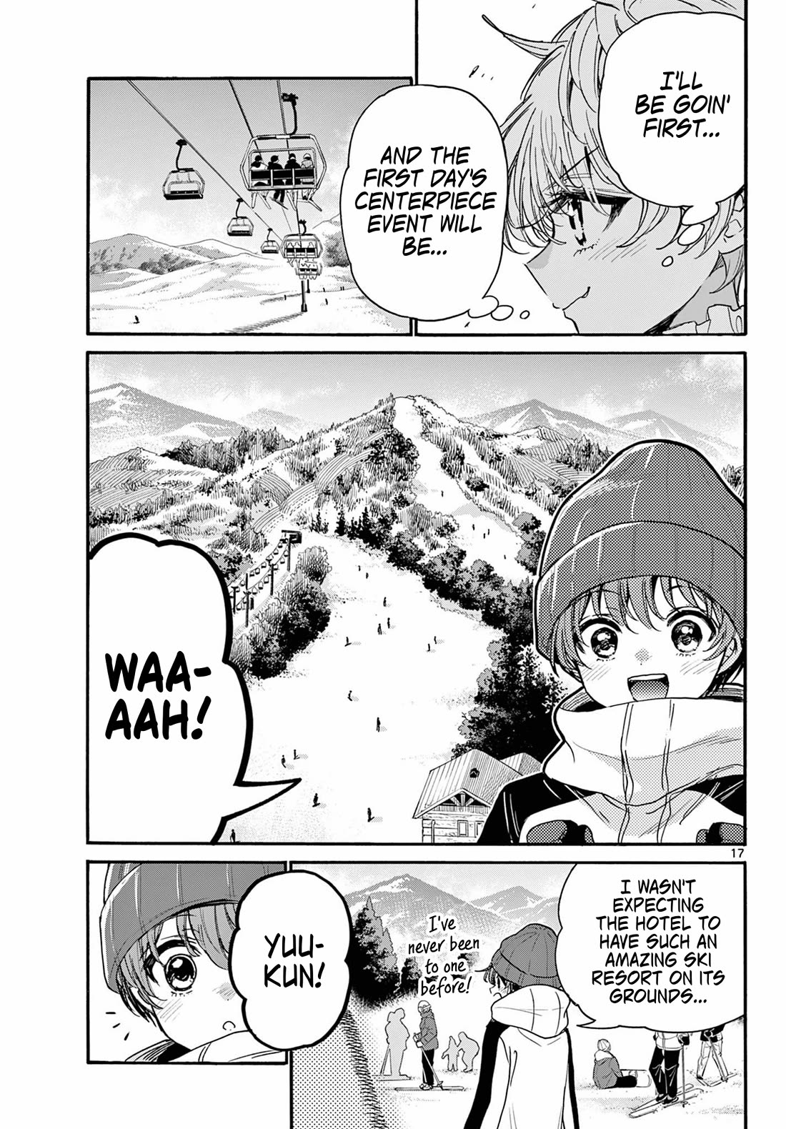 Mikadono Sanshimai wa Angai, Choroi chapter 207 page 17