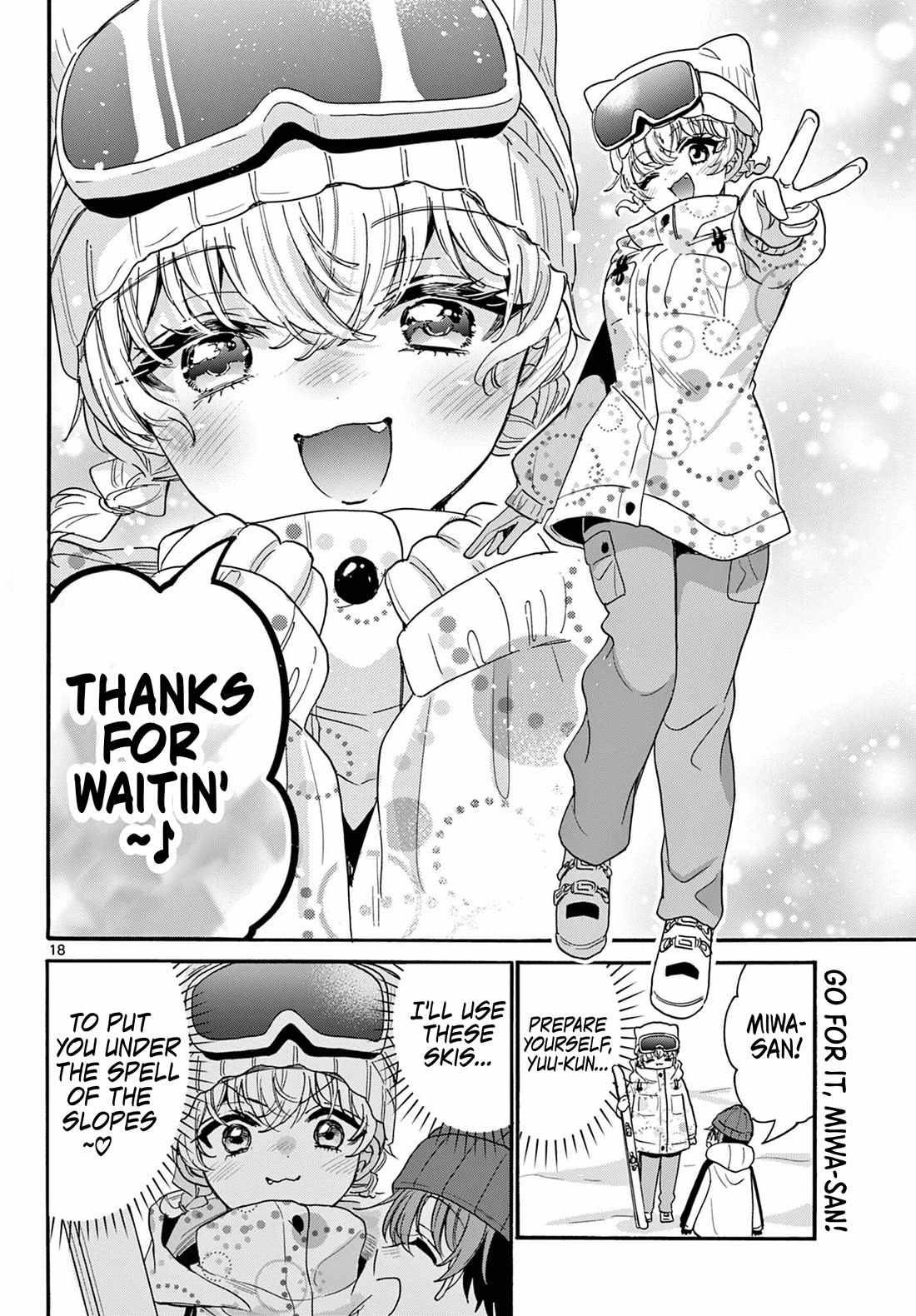 Mikadono Sanshimai wa Angai, Choroi chapter 207 page 18