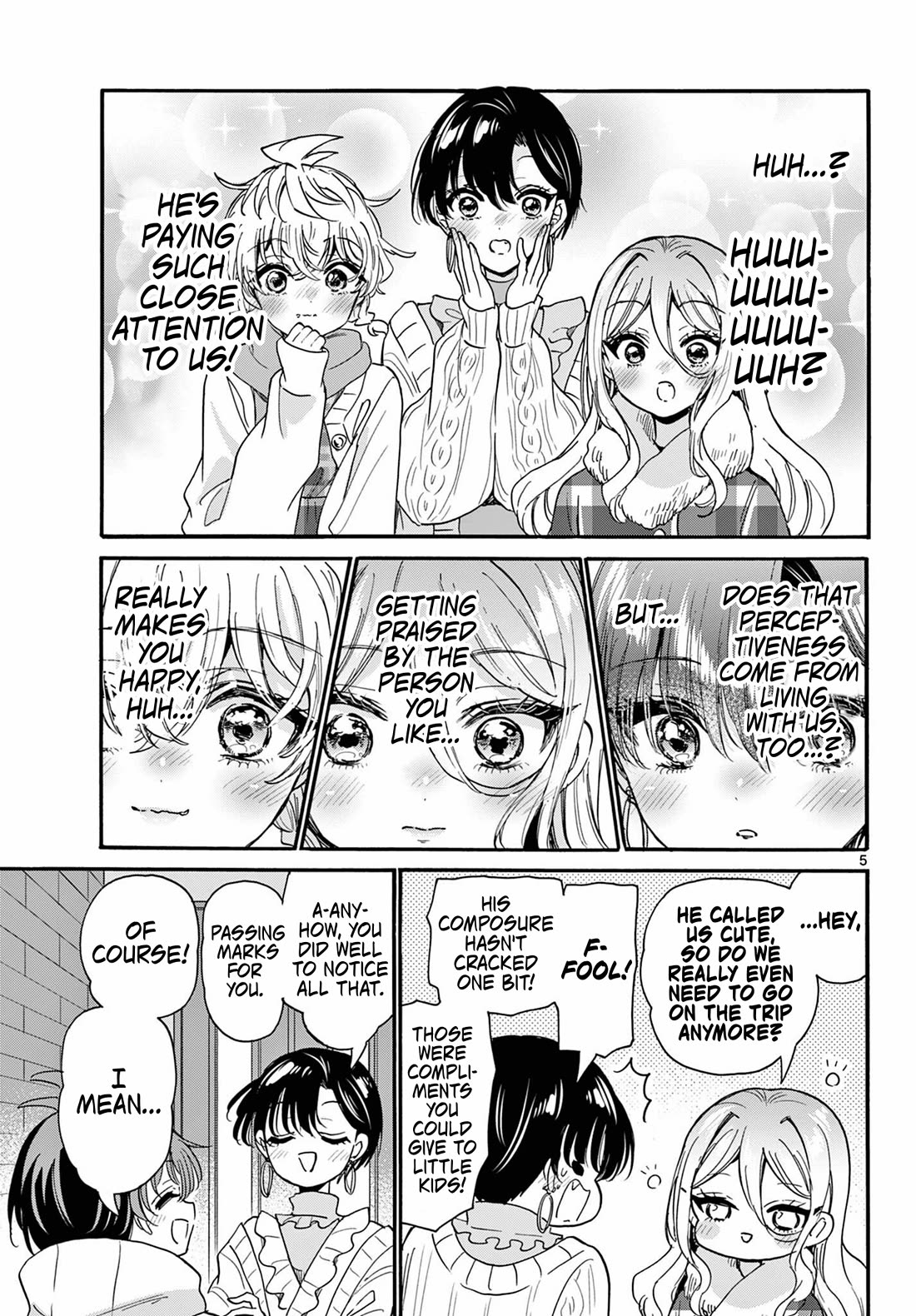 Mikadono Sanshimai wa Angai, Choroi chapter 207 page 5