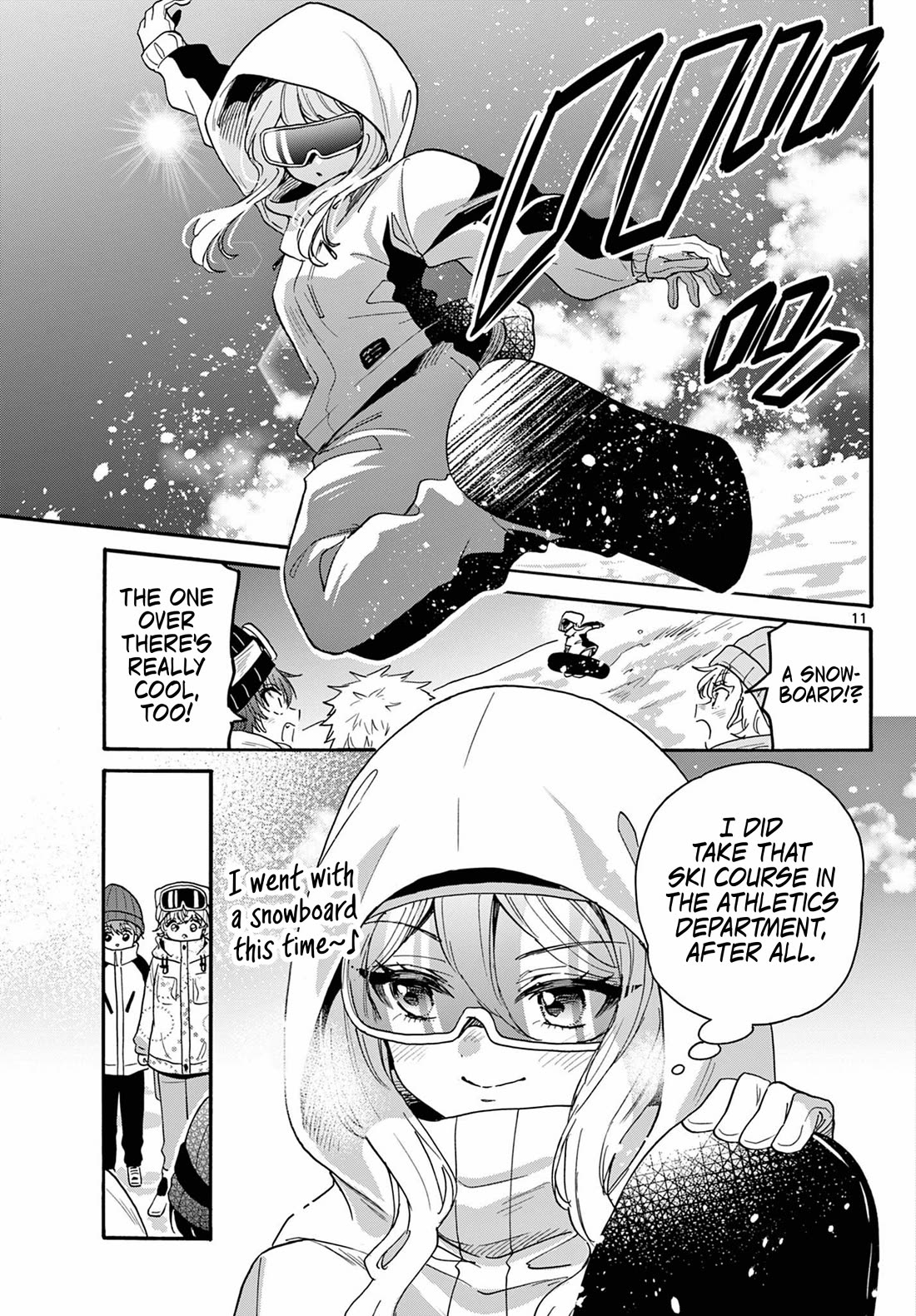 Mikadono Sanshimai wa Angai, Choroi chapter 208 page 11