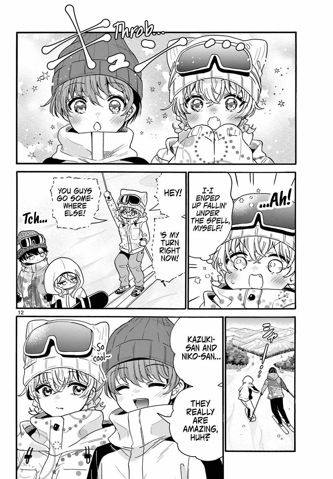 Mikadono Sanshimai wa Angai, Choroi chapter 208 page 12