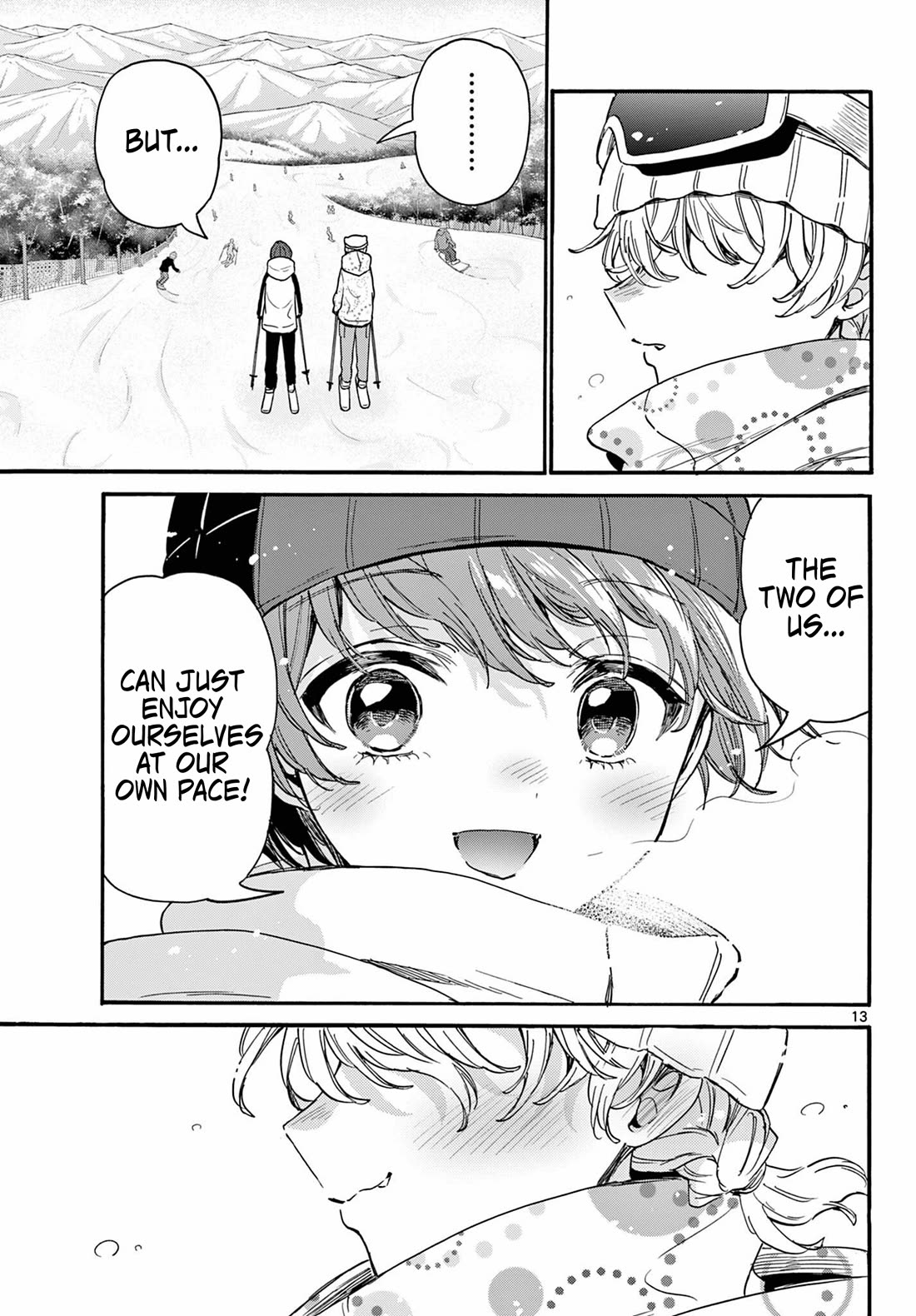 Mikadono Sanshimai wa Angai, Choroi chapter 208 page 13