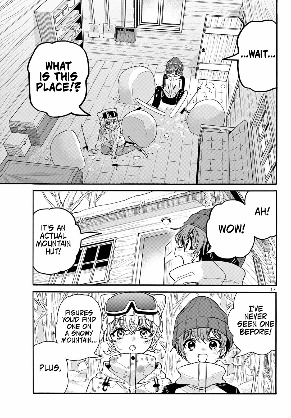 Mikadono Sanshimai wa Angai, Choroi chapter 208 page 17