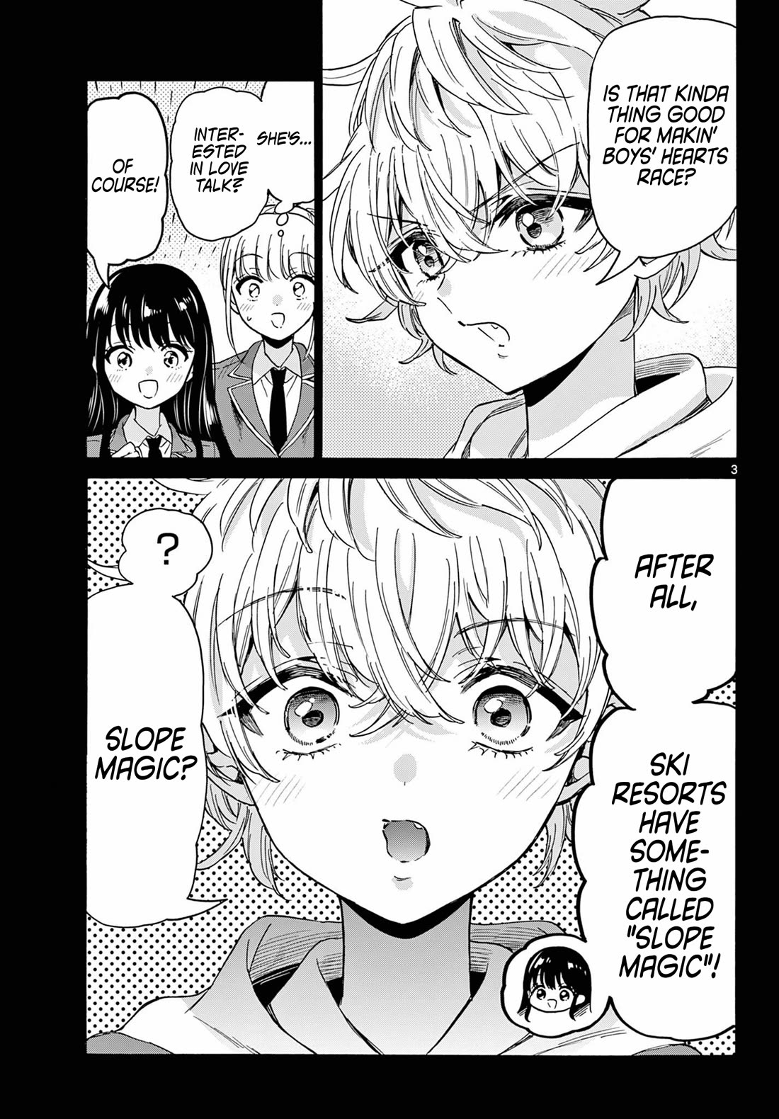 Mikadono Sanshimai wa Angai, Choroi chapter 208 page 3