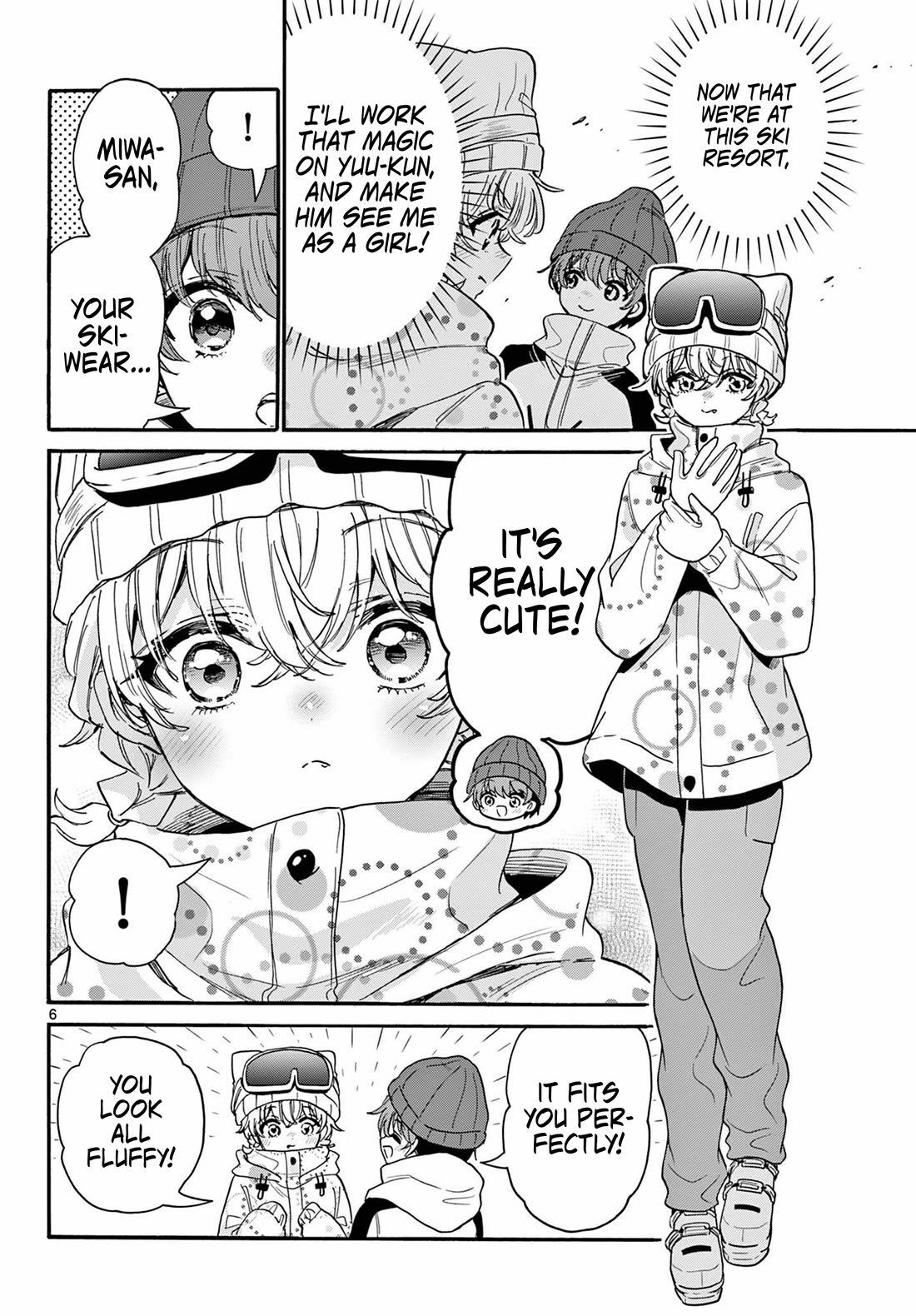 Mikadono Sanshimai wa Angai, Choroi chapter 208 page 6