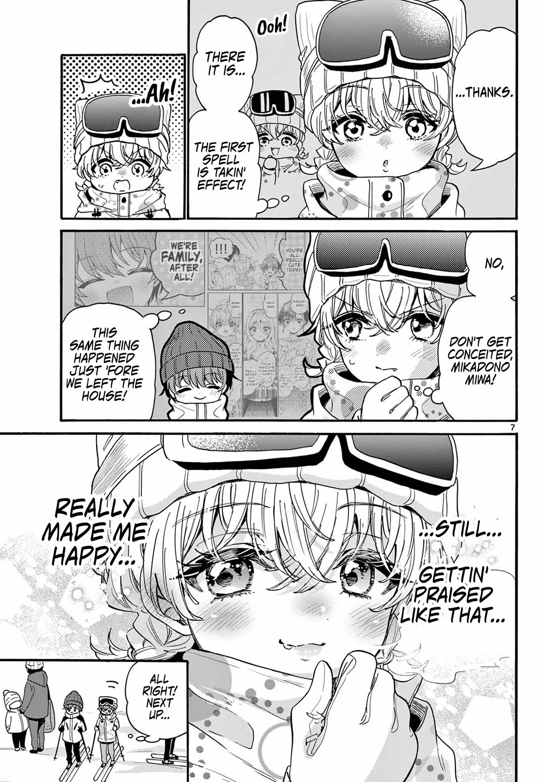 Mikadono Sanshimai wa Angai, Choroi chapter 208 page 7