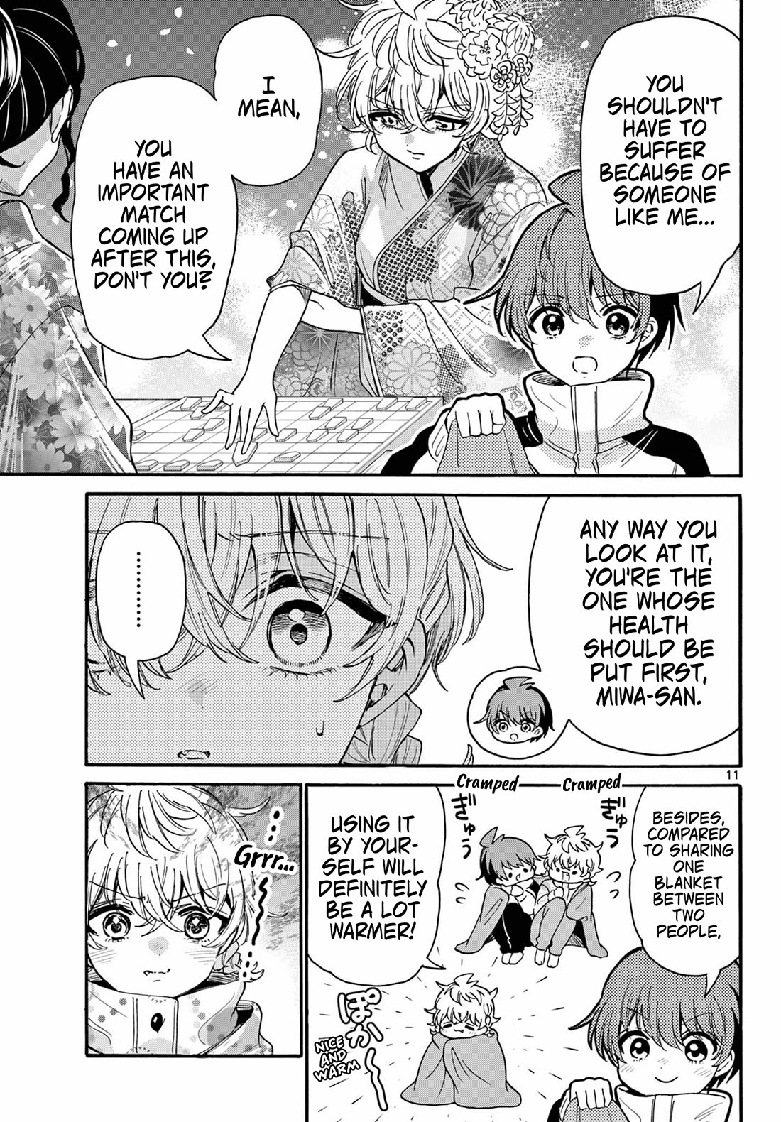 Mikadono Sanshimai wa Angai, Choroi chapter 209 page 10