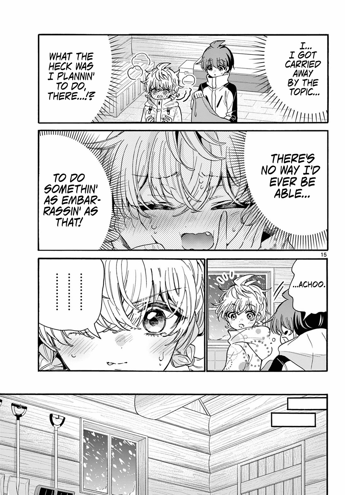 Mikadono Sanshimai wa Angai, Choroi chapter 209 page 14