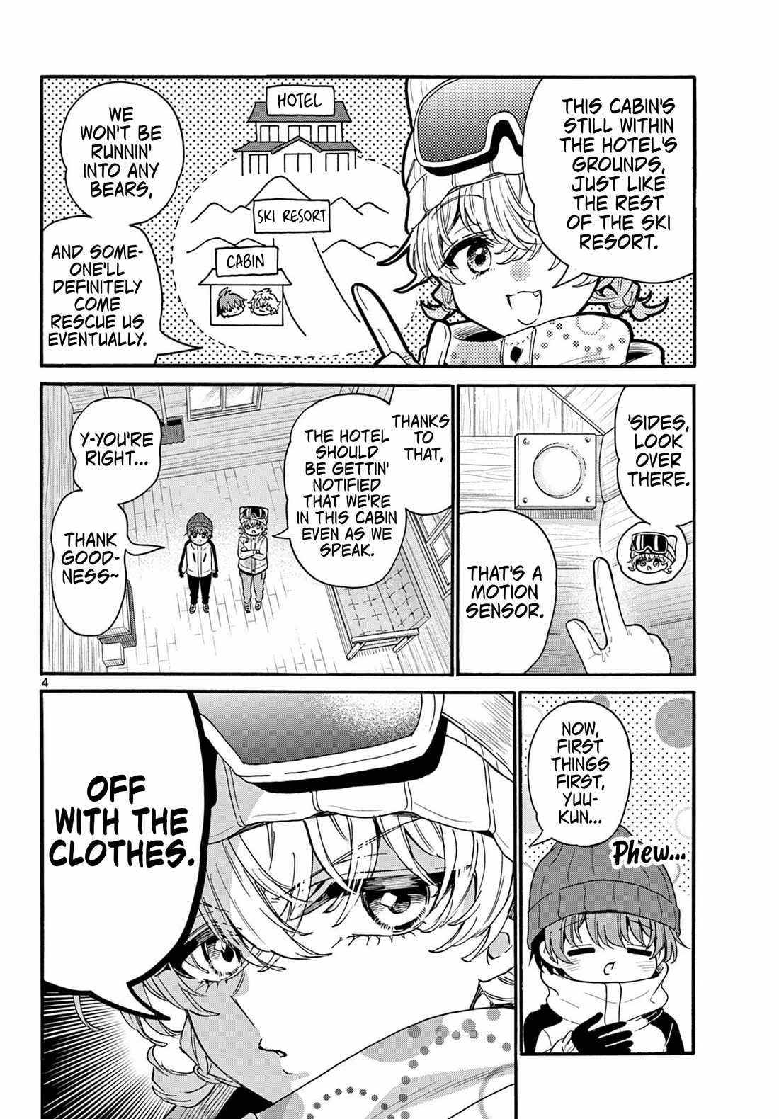 Mikadono Sanshimai wa Angai, Choroi chapter 209 page 3