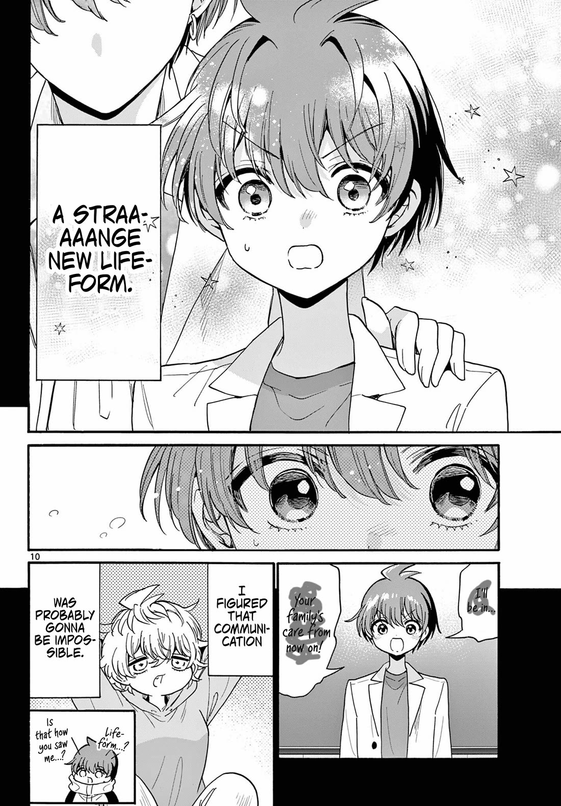 Mikadono Sanshimai wa Angai, Choroi chapter 210 page 10