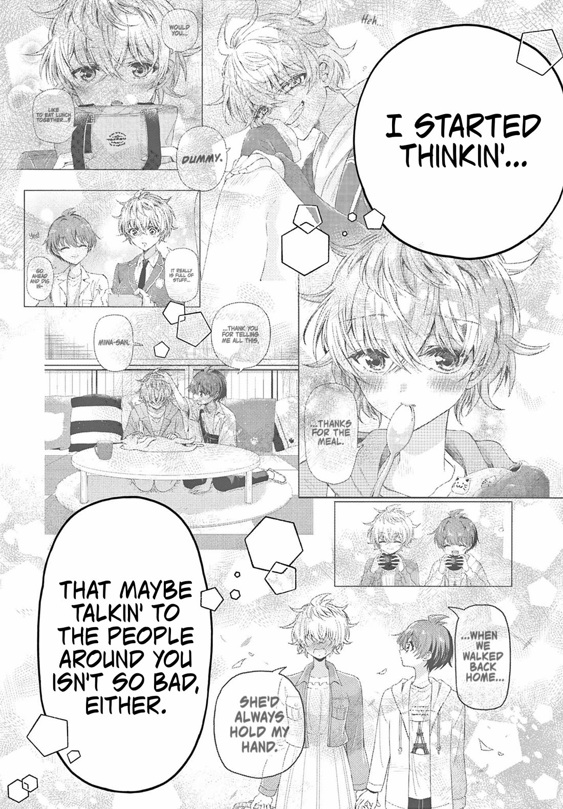 Mikadono Sanshimai wa Angai, Choroi chapter 210 page 12