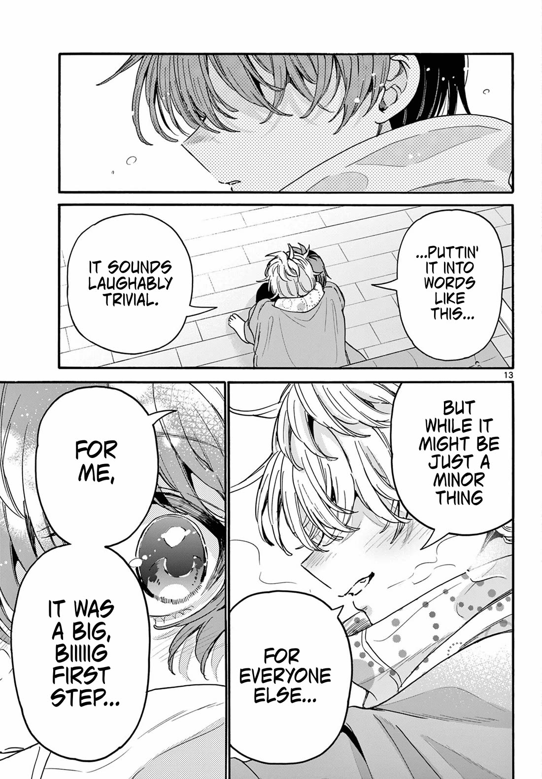 Mikadono Sanshimai wa Angai, Choroi chapter 210 page 13