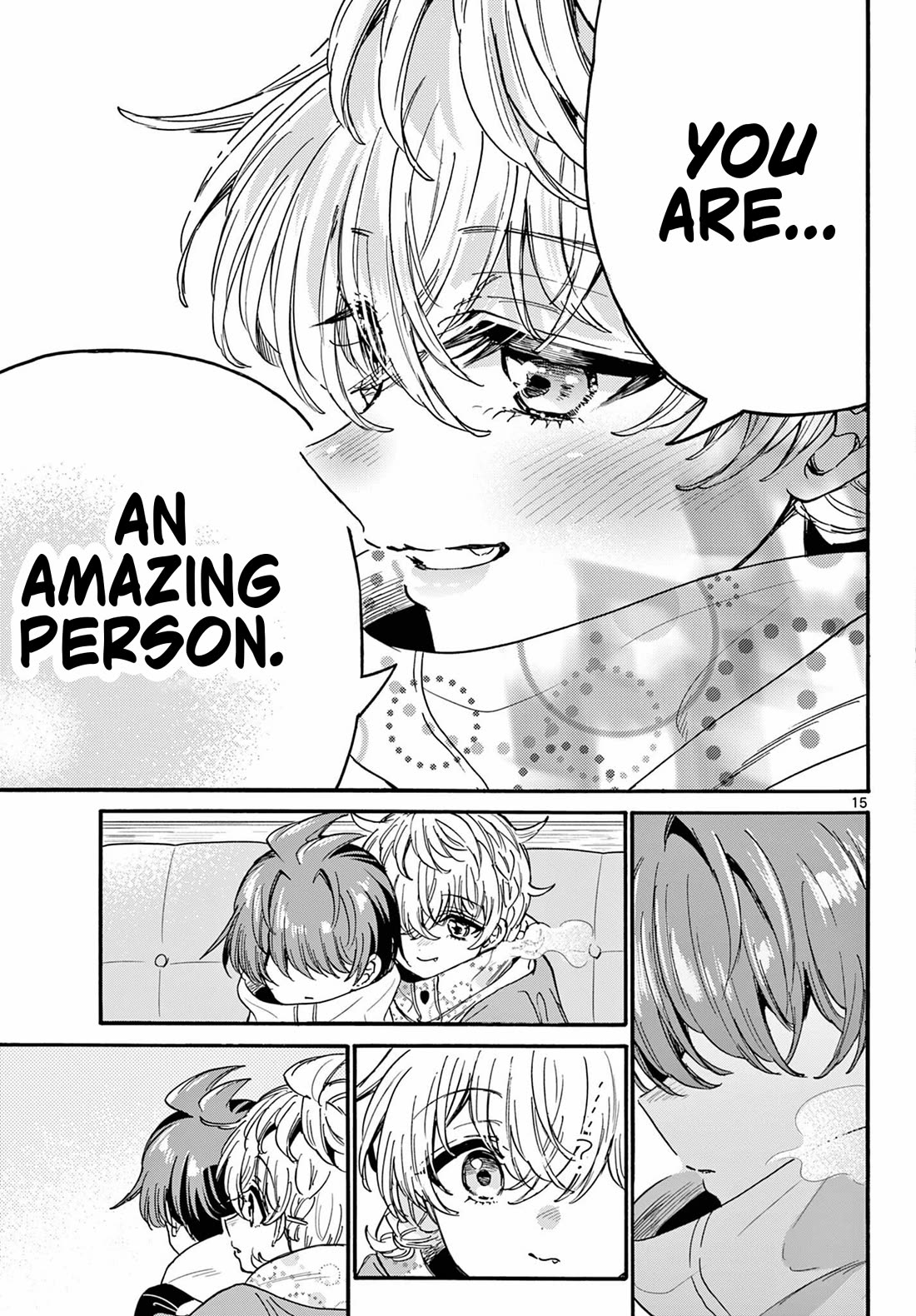 Mikadono Sanshimai wa Angai, Choroi chapter 210 page 15