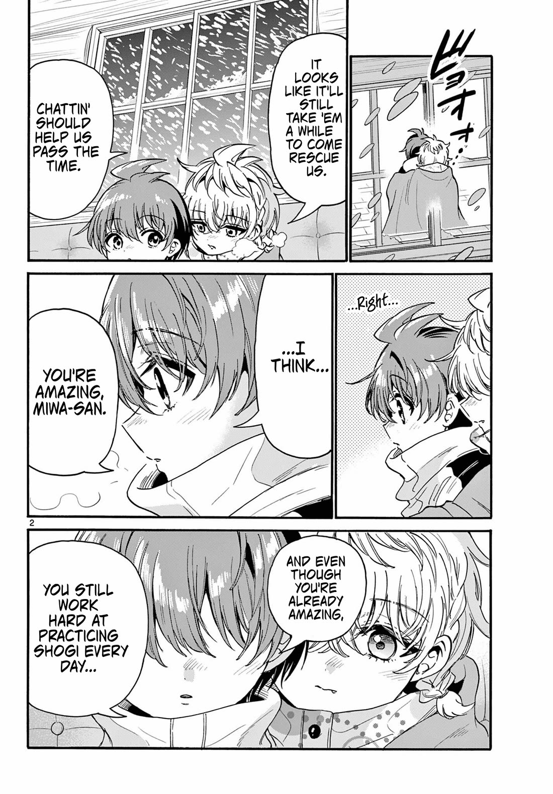 Mikadono Sanshimai wa Angai, Choroi chapter 210 page 2