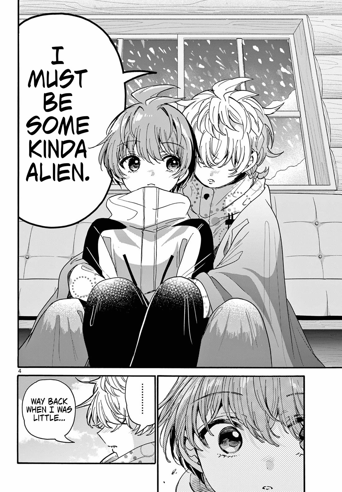 Mikadono Sanshimai wa Angai, Choroi chapter 210 page 4