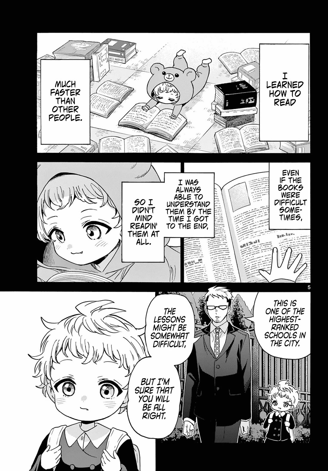 Mikadono Sanshimai wa Angai, Choroi chapter 210 page 5