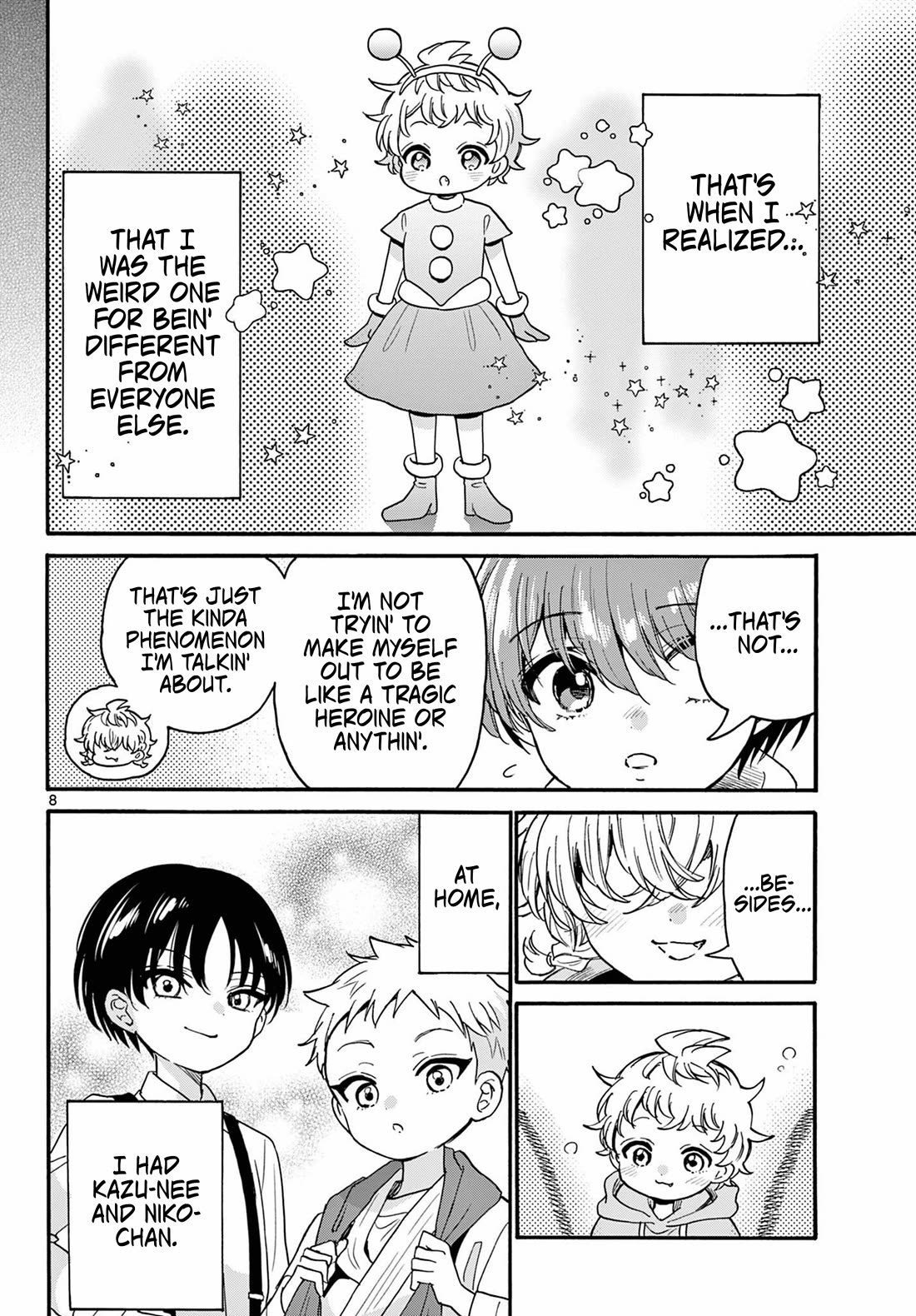 Mikadono Sanshimai wa Angai, Choroi chapter 210 page 8