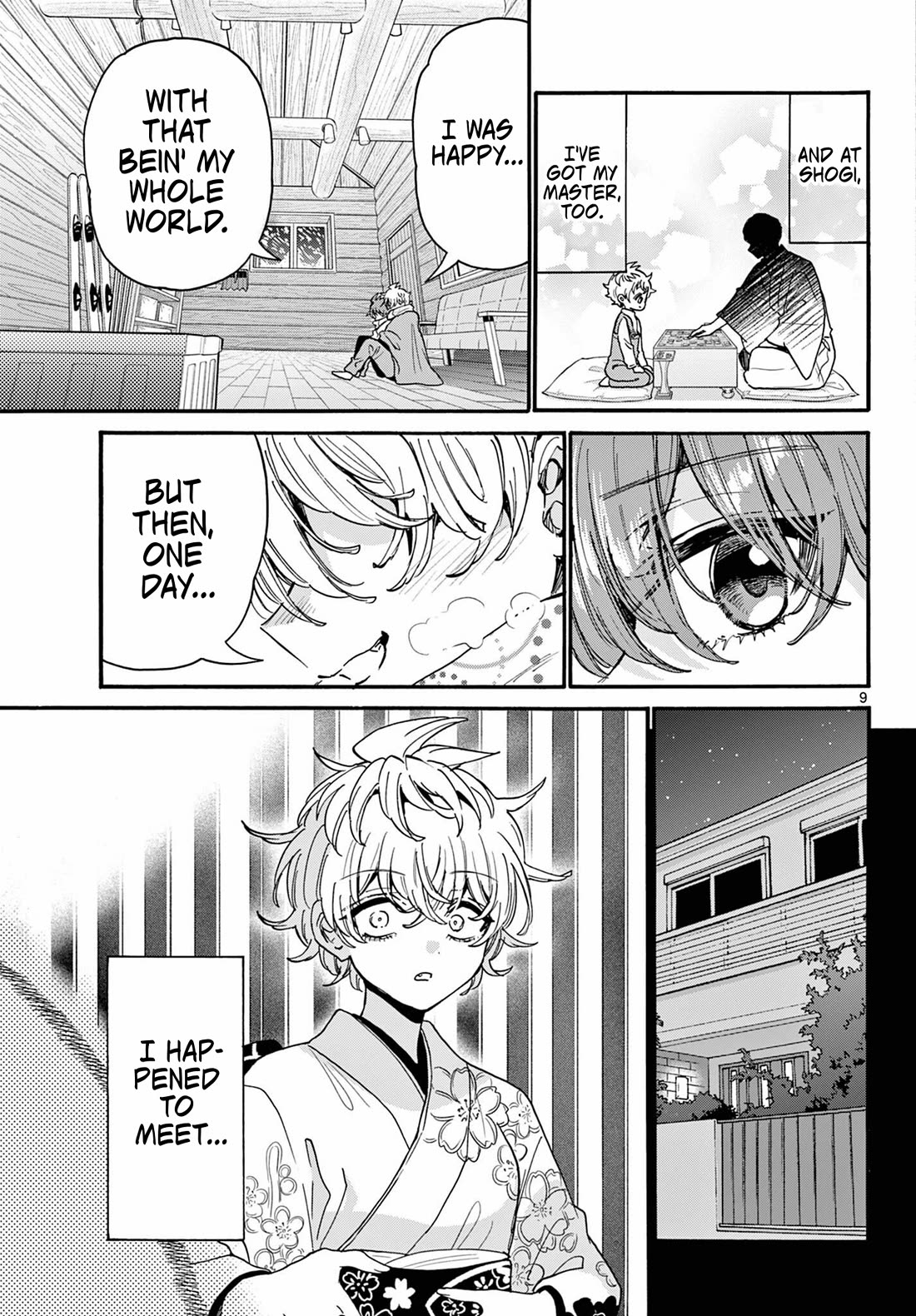 Mikadono Sanshimai wa Angai, Choroi chapter 210 page 9