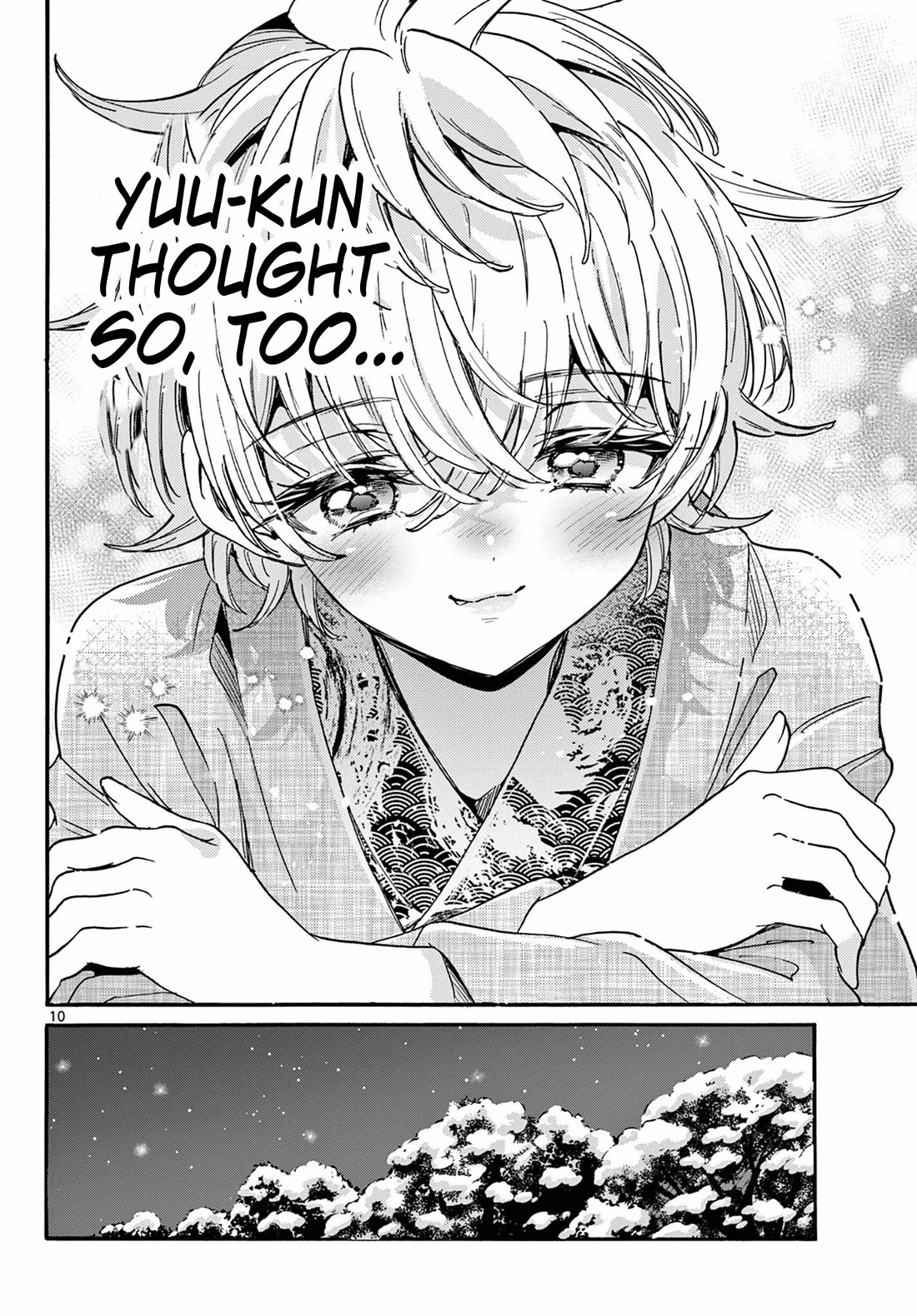 Mikadono Sanshimai wa Angai, Choroi chapter 211 page 10