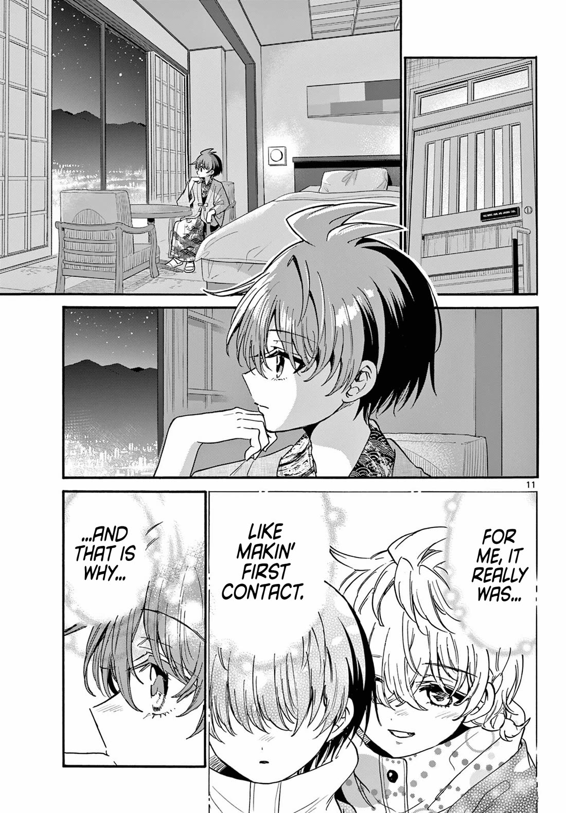 Mikadono Sanshimai wa Angai, Choroi chapter 211 page 11