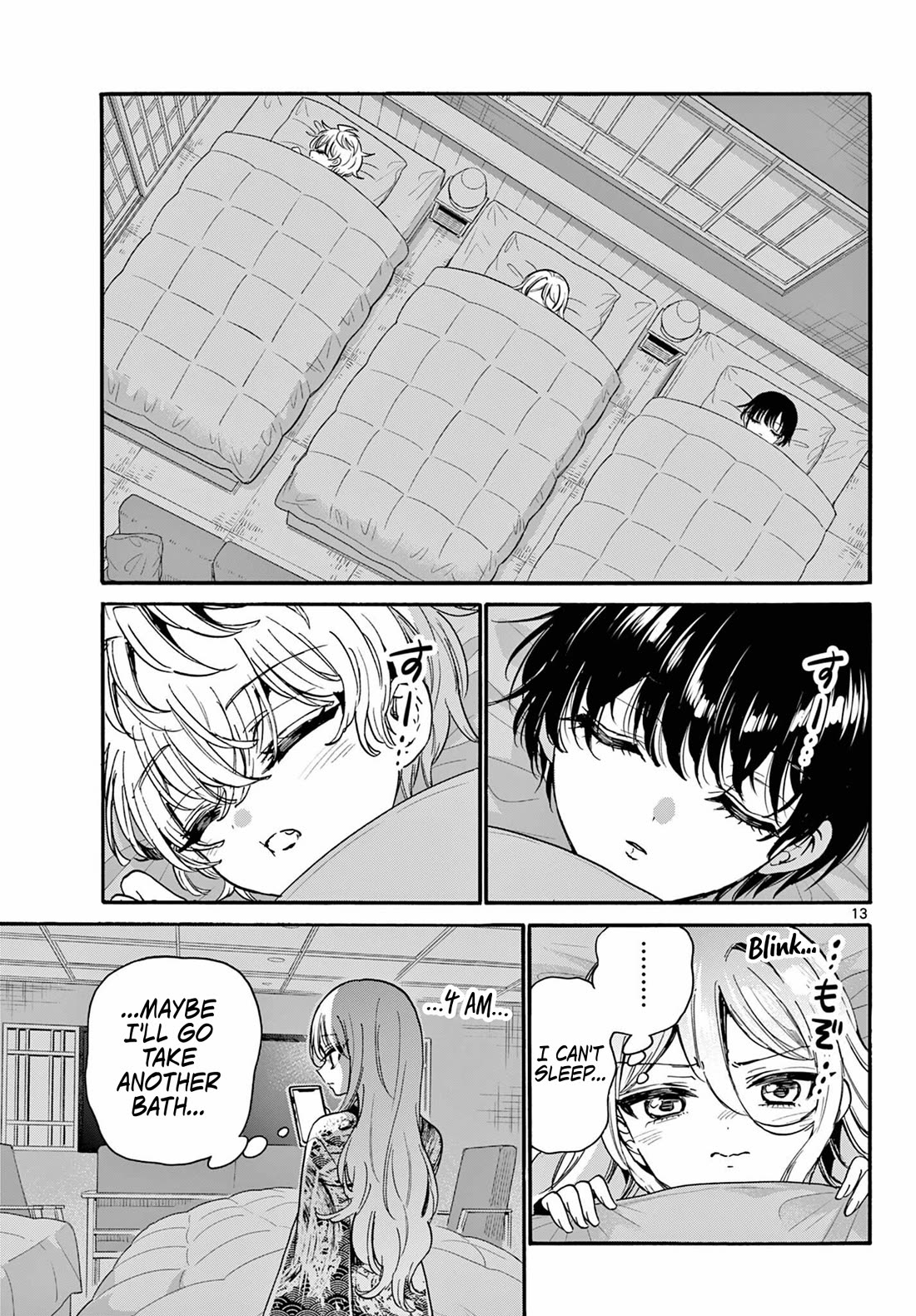 Mikadono Sanshimai wa Angai, Choroi chapter 211 page 13