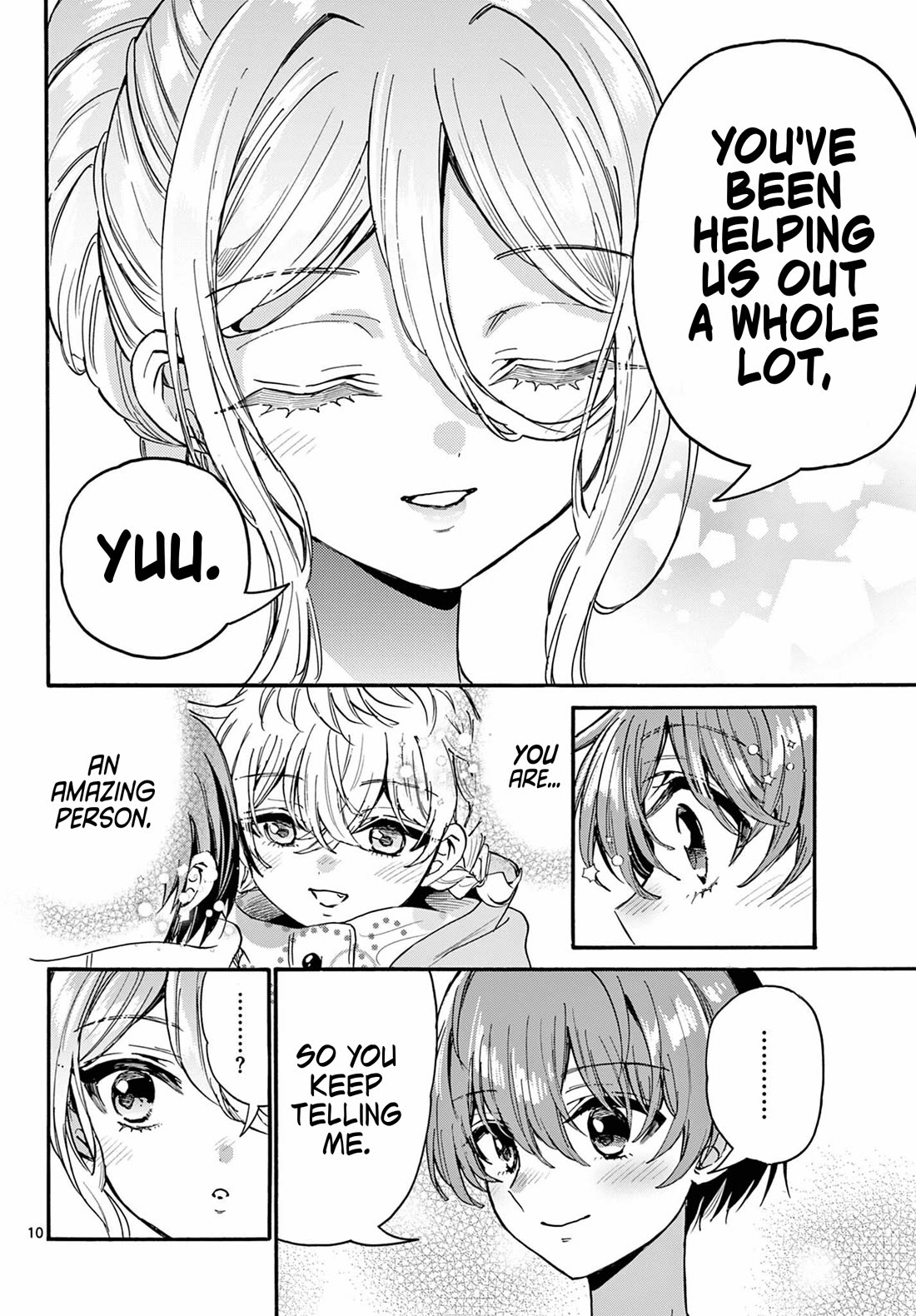 Mikadono Sanshimai wa Angai, Choroi chapter 212 page 10
