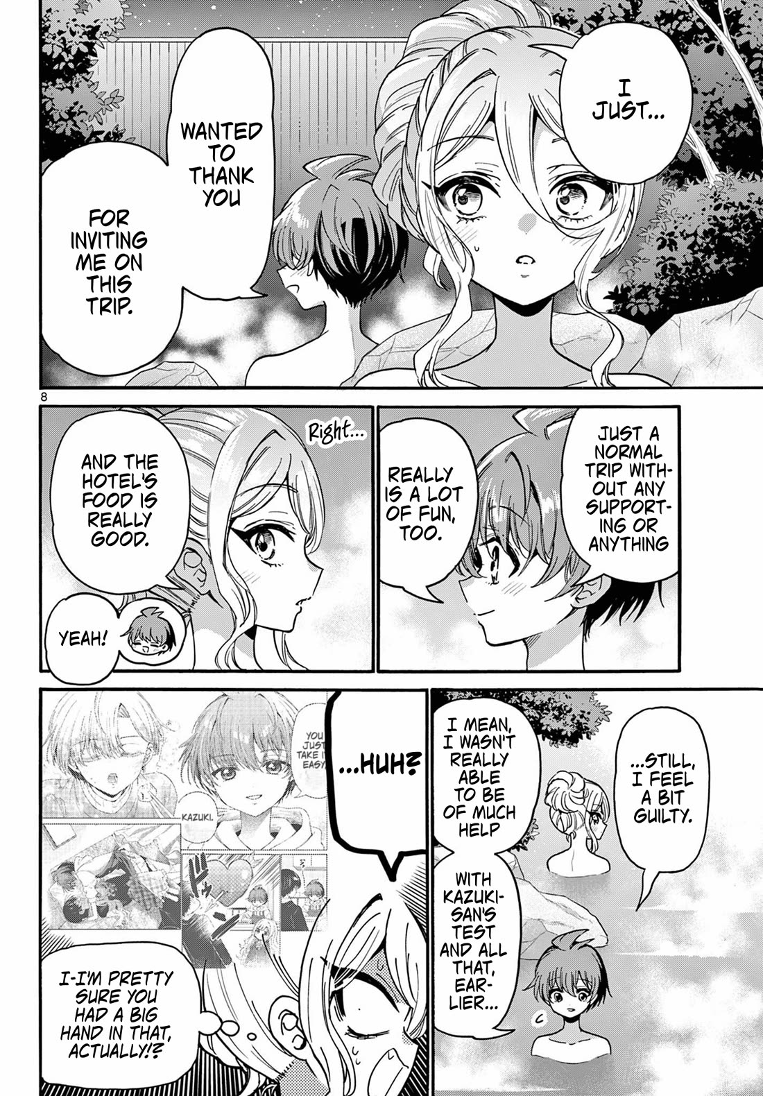 Mikadono Sanshimai wa Angai, Choroi chapter 212 page 8