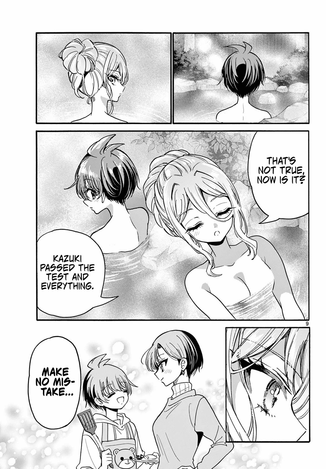 Mikadono Sanshimai wa Angai, Choroi chapter 212 page 9