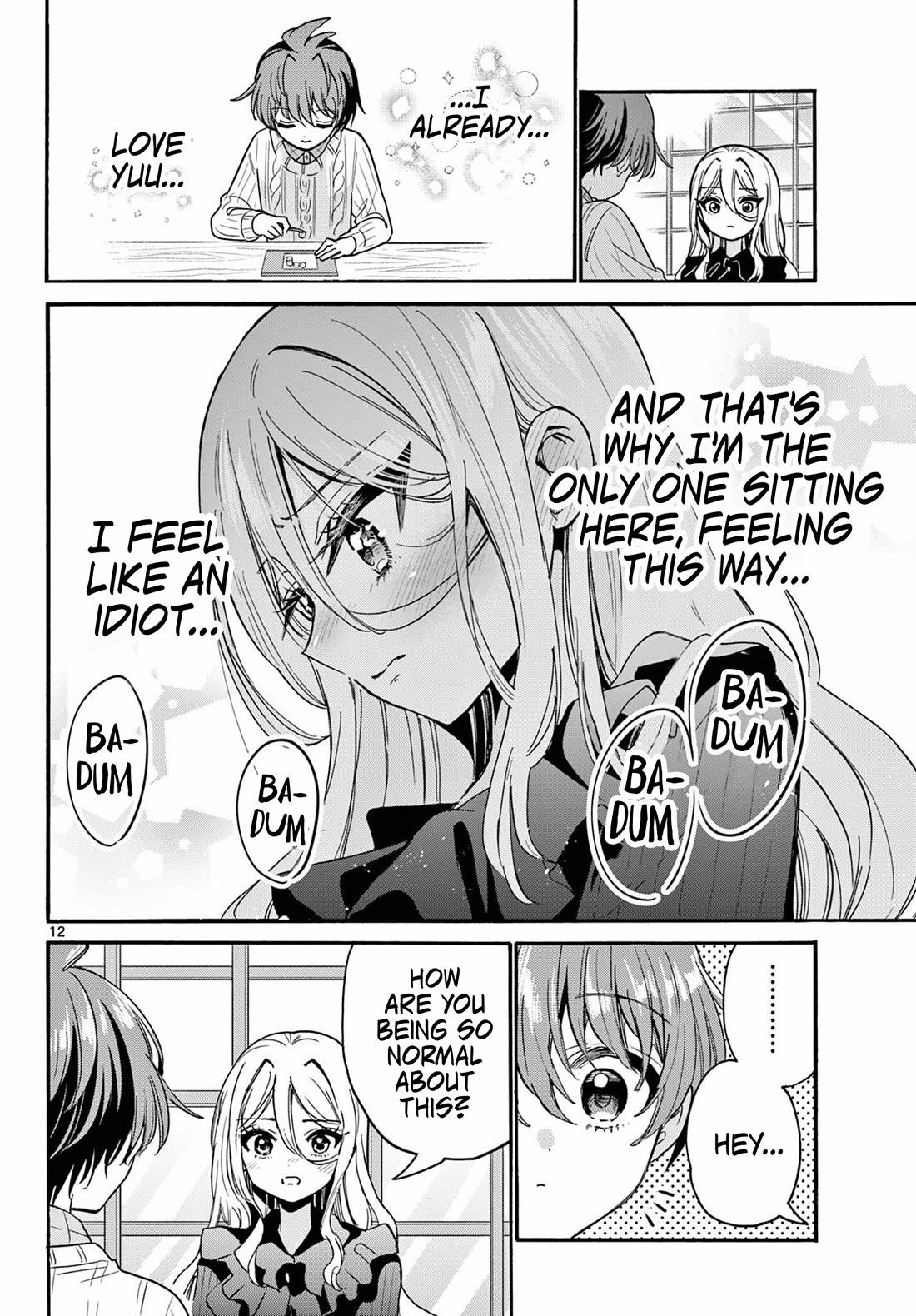 Mikadono Sanshimai wa Angai, Choroi chapter 213 page 12
