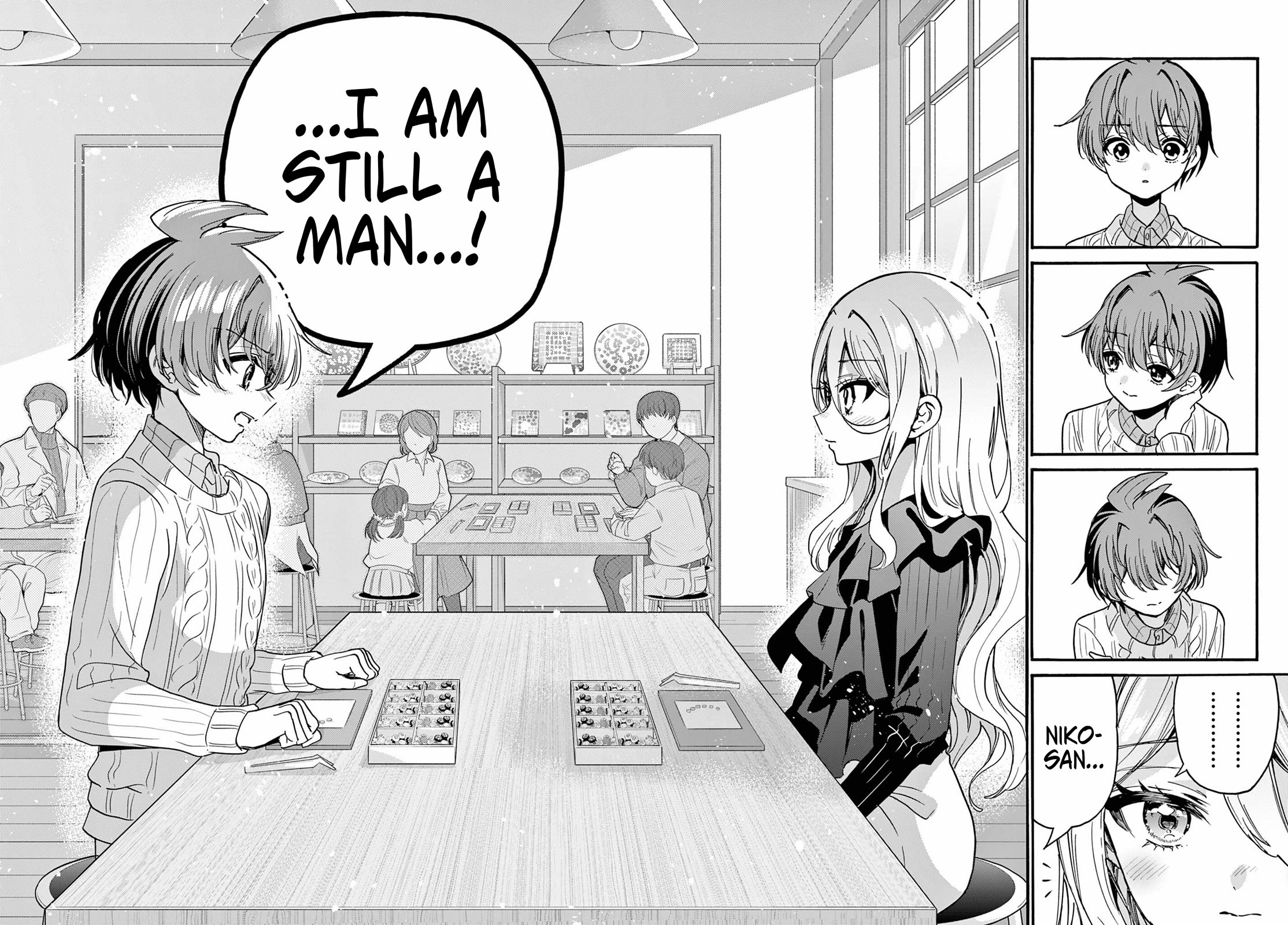 Mikadono Sanshimai wa Angai, Choroi chapter 213 page 14