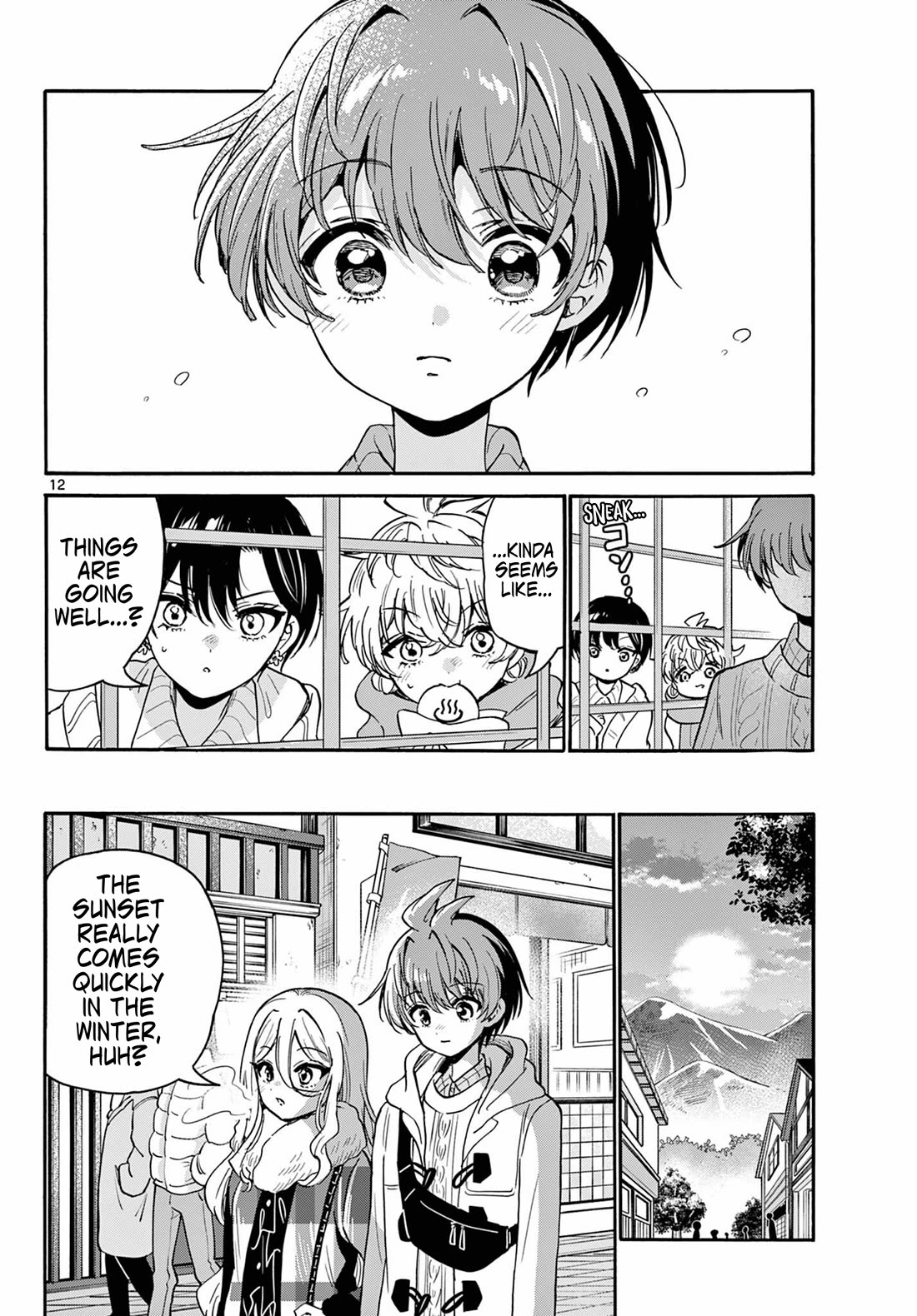 Mikadono Sanshimai wa Angai, Choroi chapter 214 page 12