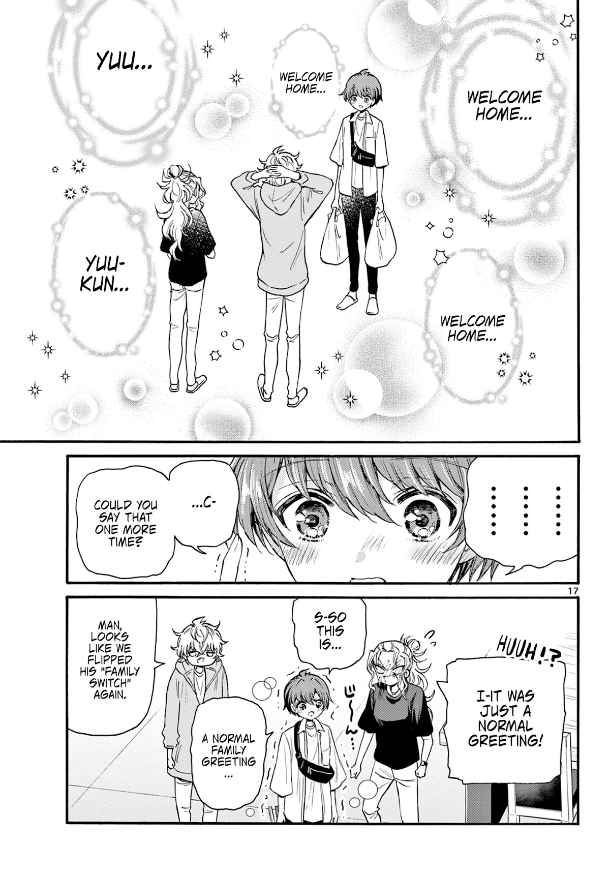 Mikadono Sanshimai wa Angai, Choroi chapter 22 page 16