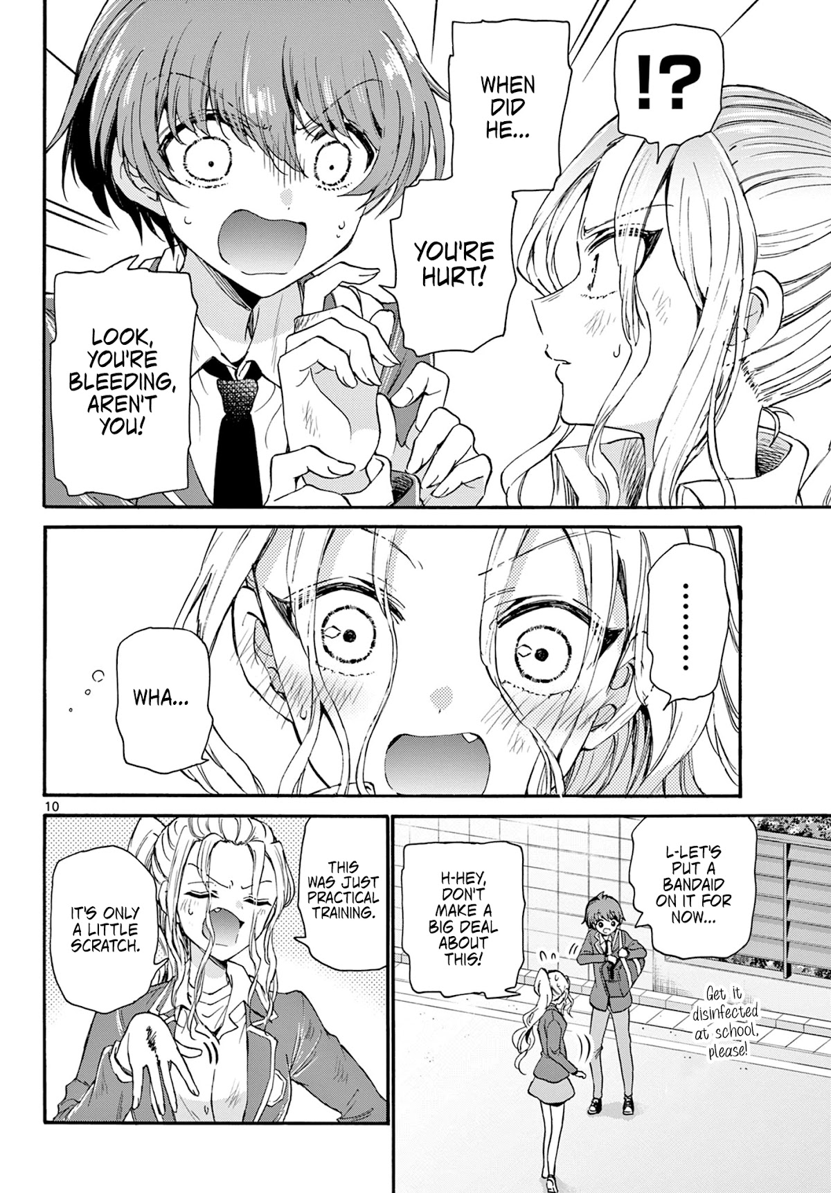 Mikadono Sanshimai wa Angai, Choroi chapter 24 page 10