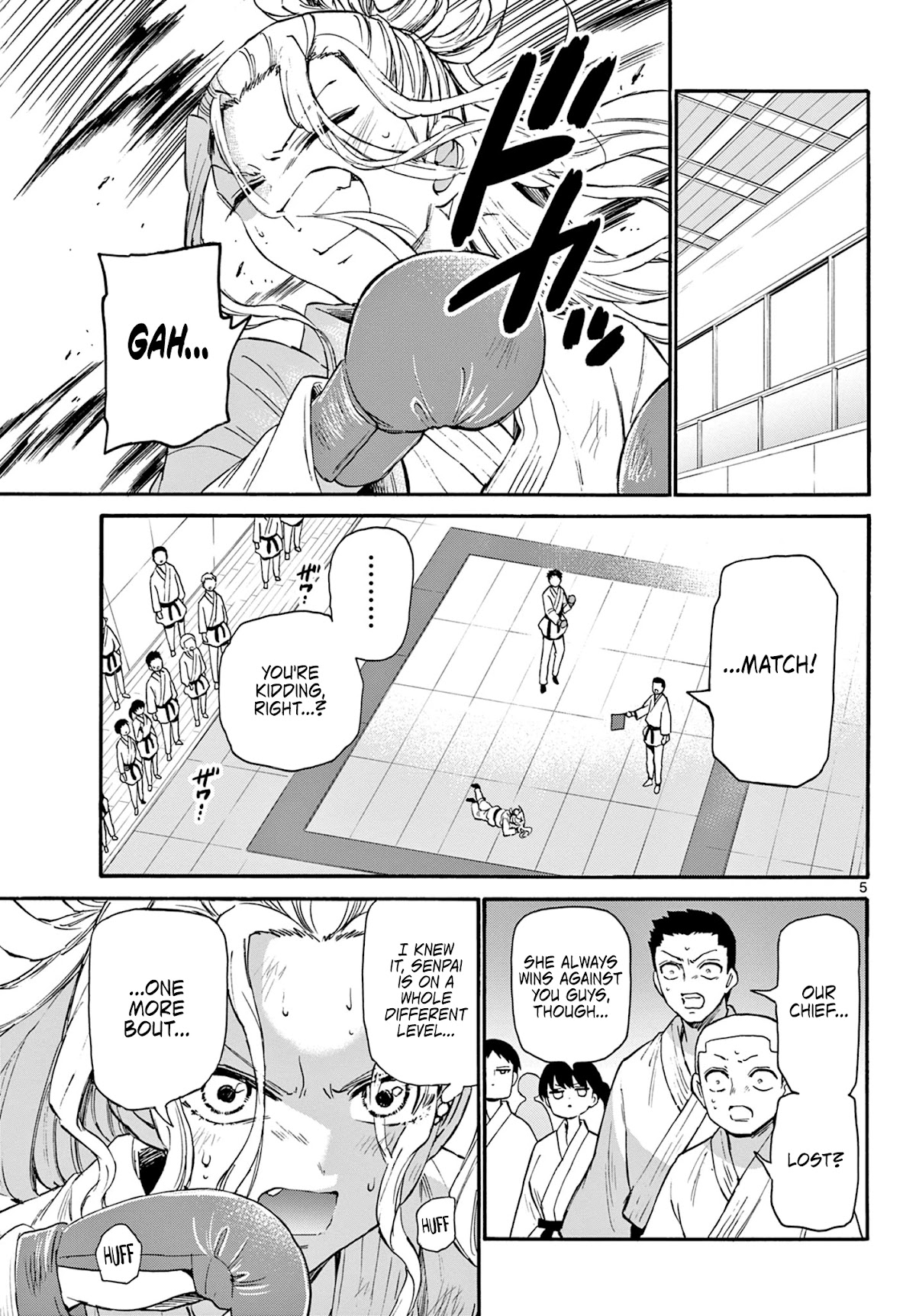 Mikadono Sanshimai wa Angai, Choroi chapter 25 page 5