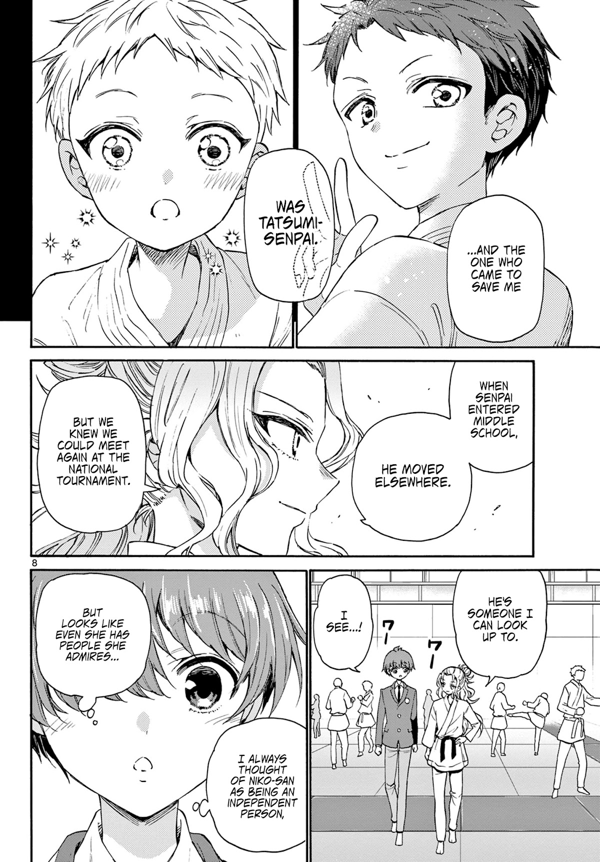 Mikadono Sanshimai wa Angai, Choroi chapter 25 page 8