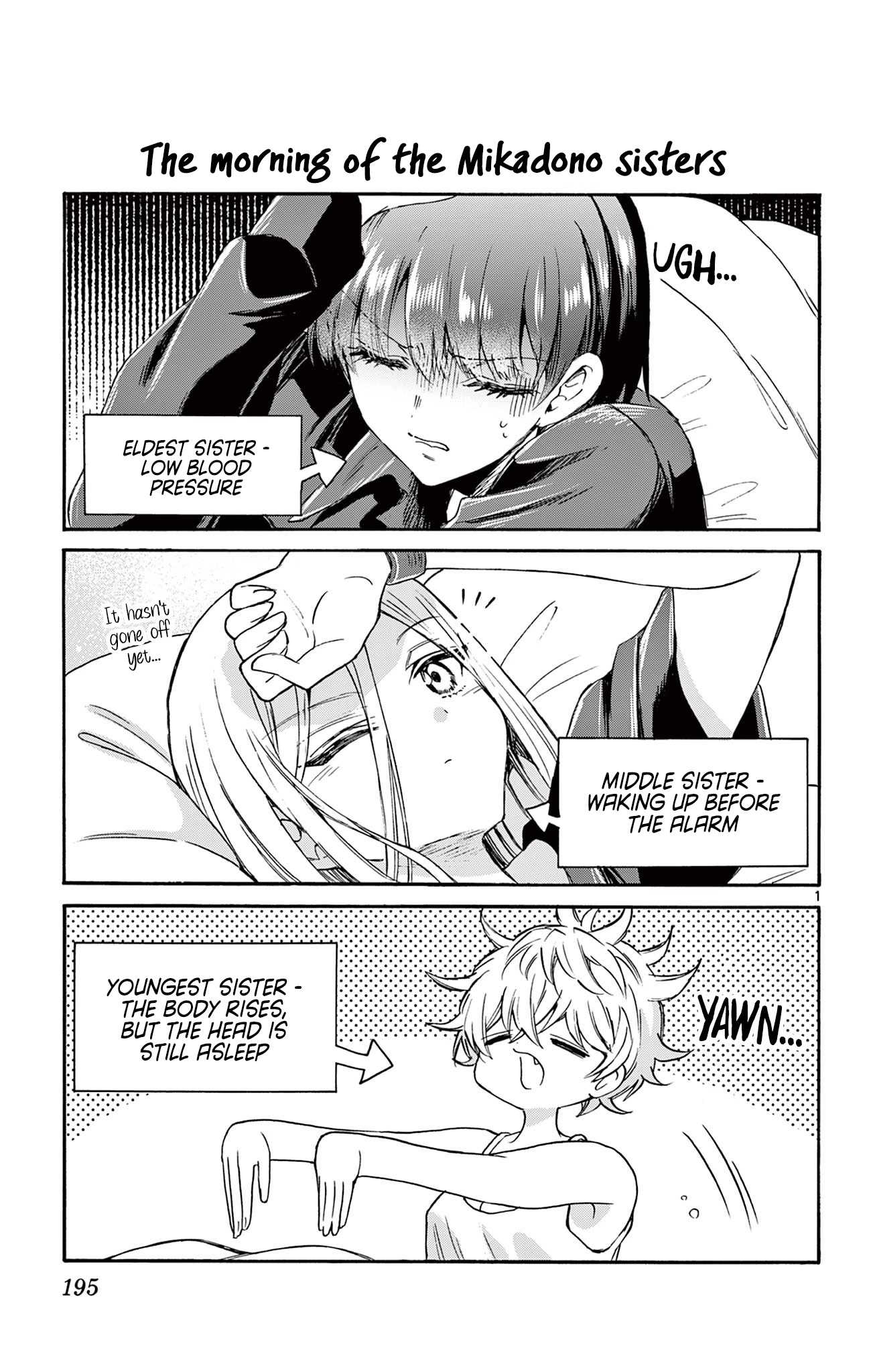 Mikadono Sanshimai wa Angai, Choroi chapter 26.5 page 7