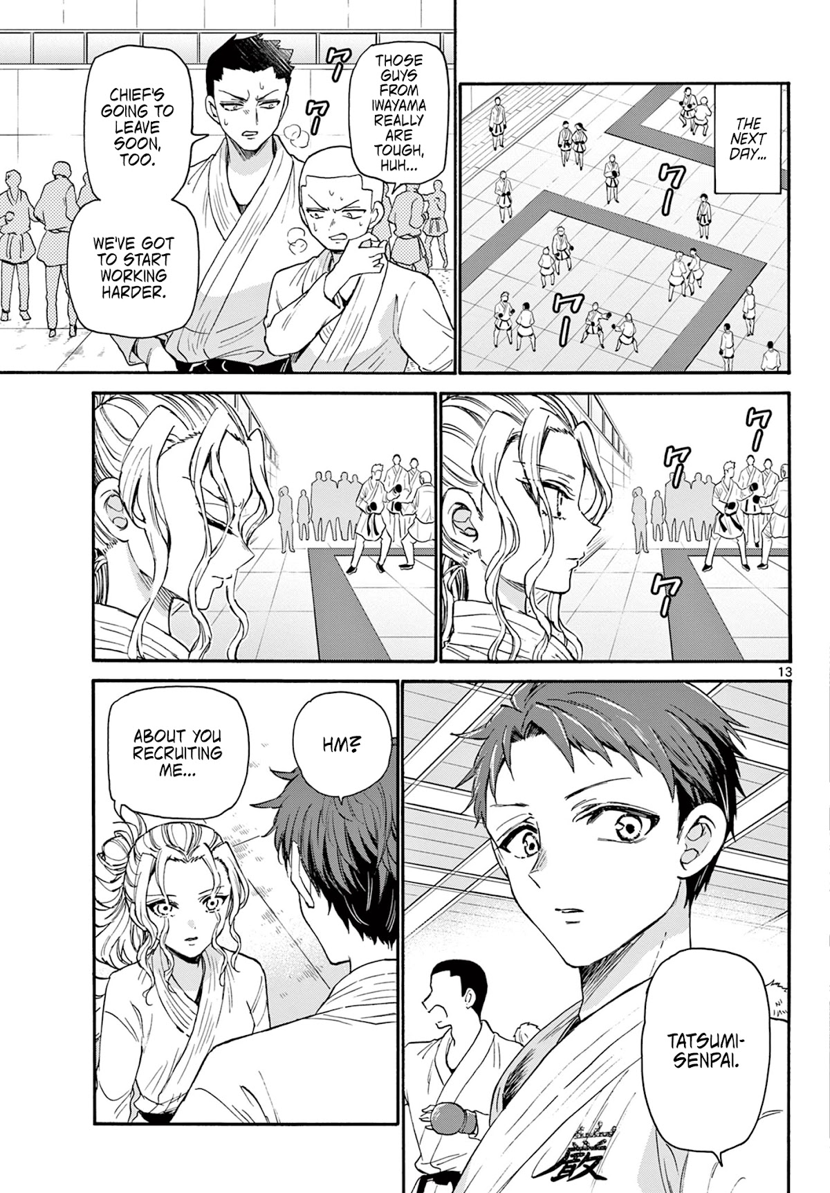 Mikadono Sanshimai wa Angai, Choroi chapter 26 page 13