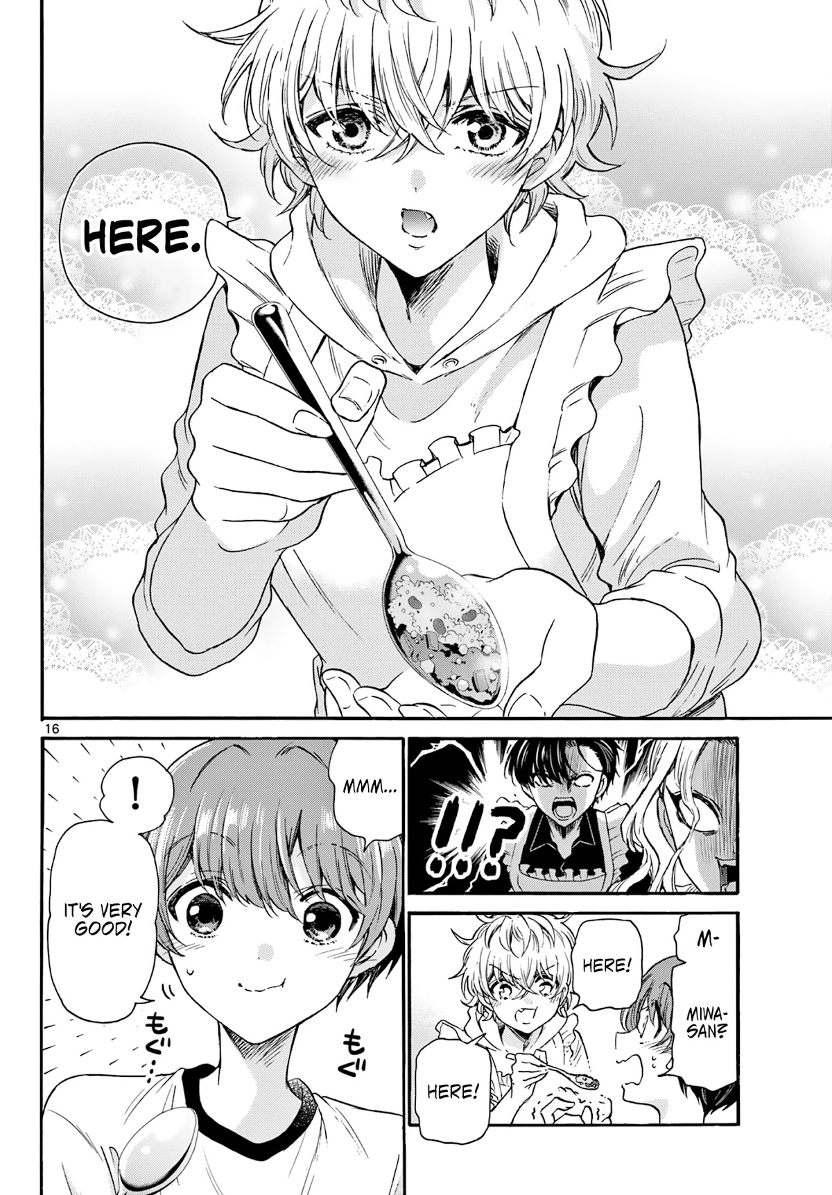 Mikadono Sanshimai wa Angai, Choroi chapter 28 page 16